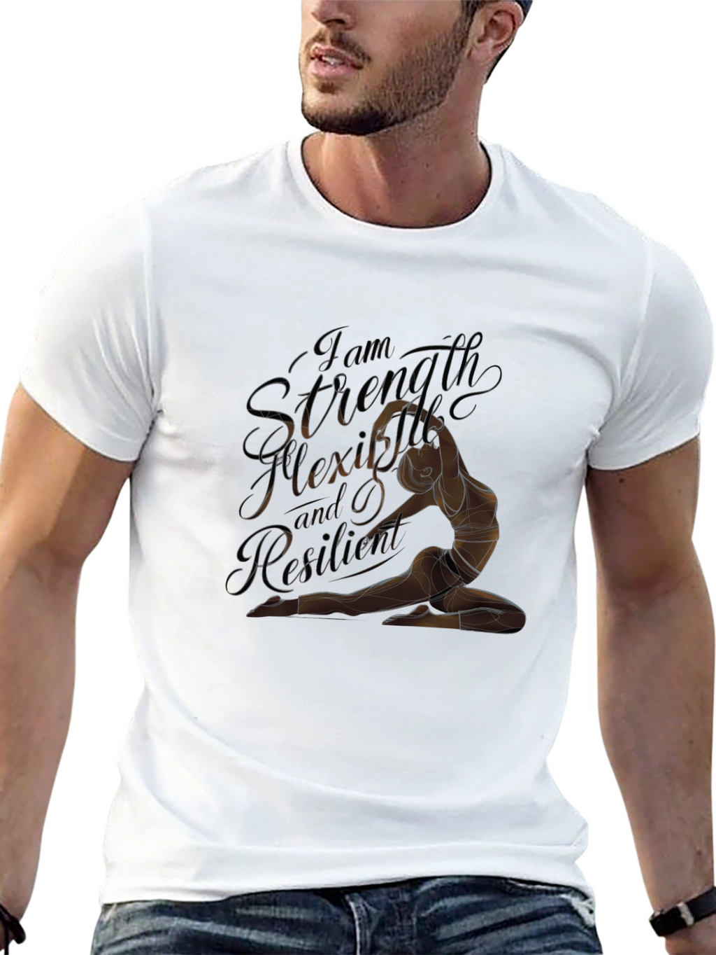 Strength Flexibility Resilience Graphic Tee