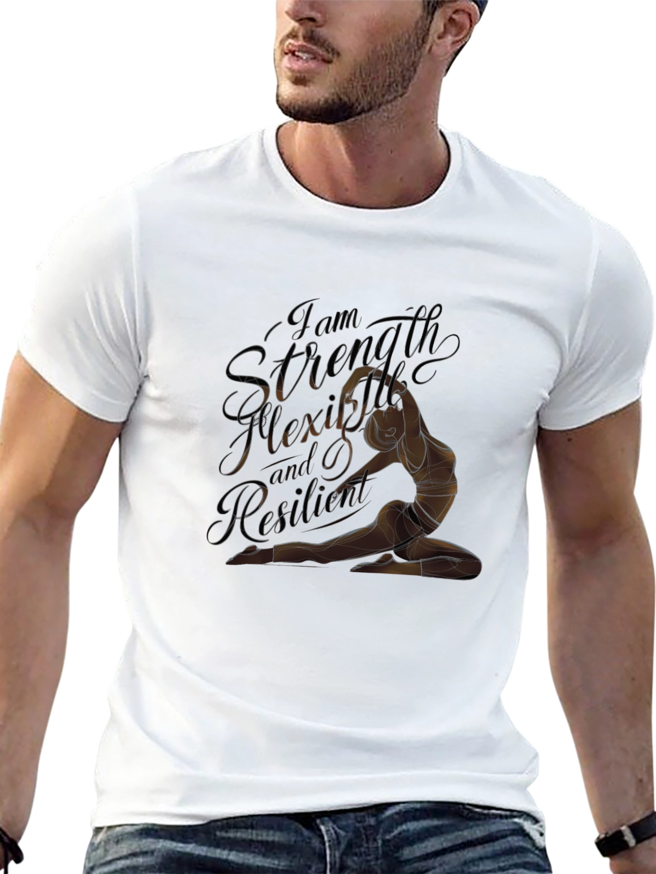 Strength Flexibility Resilience Graphic Tee