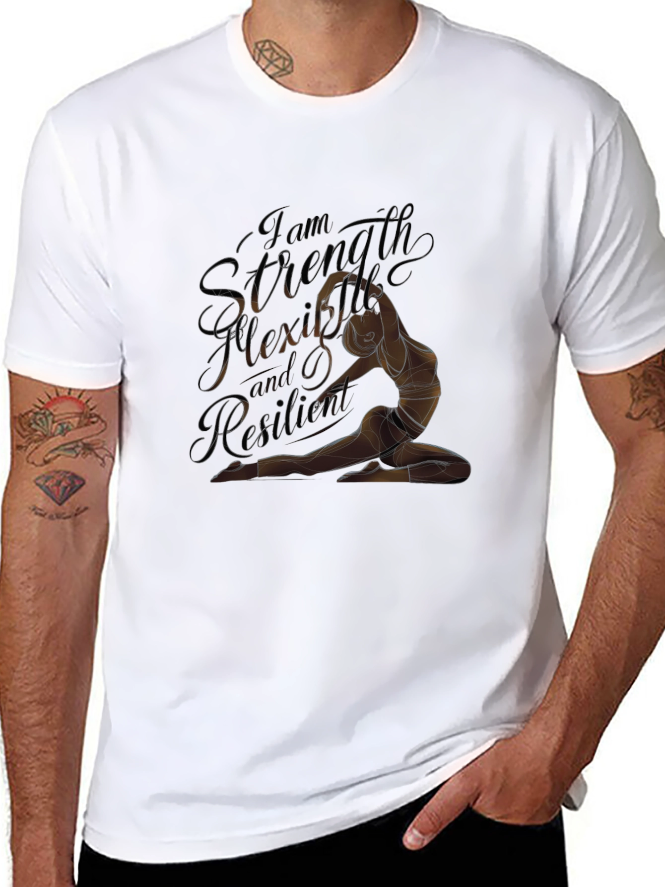Strength Flexibility Resilience Graphic Tee