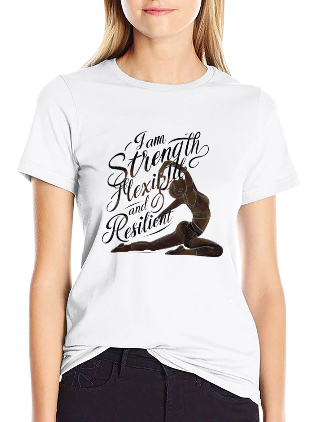 Strength Flexibility Resilience Graphic Tee