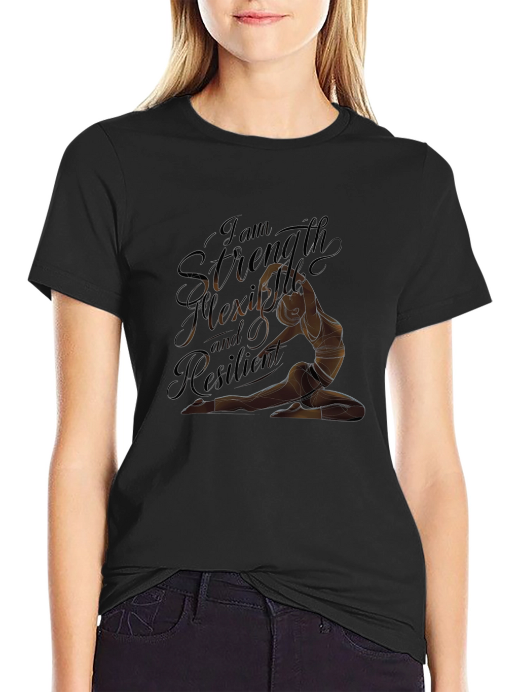 Strength Flexibility Resilience Graphic Tee