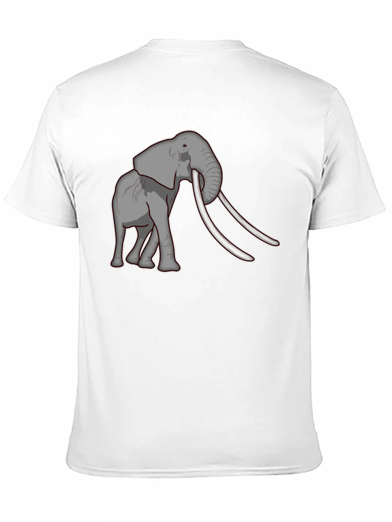 Elephant Graphic Tee - Unique Animal Print