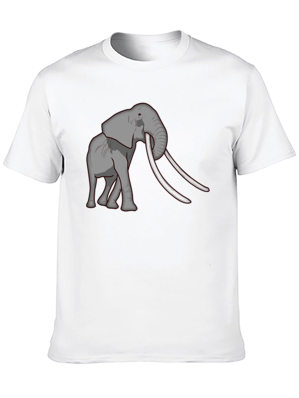 Elephant Graphic Tee - Unique Animal Print
