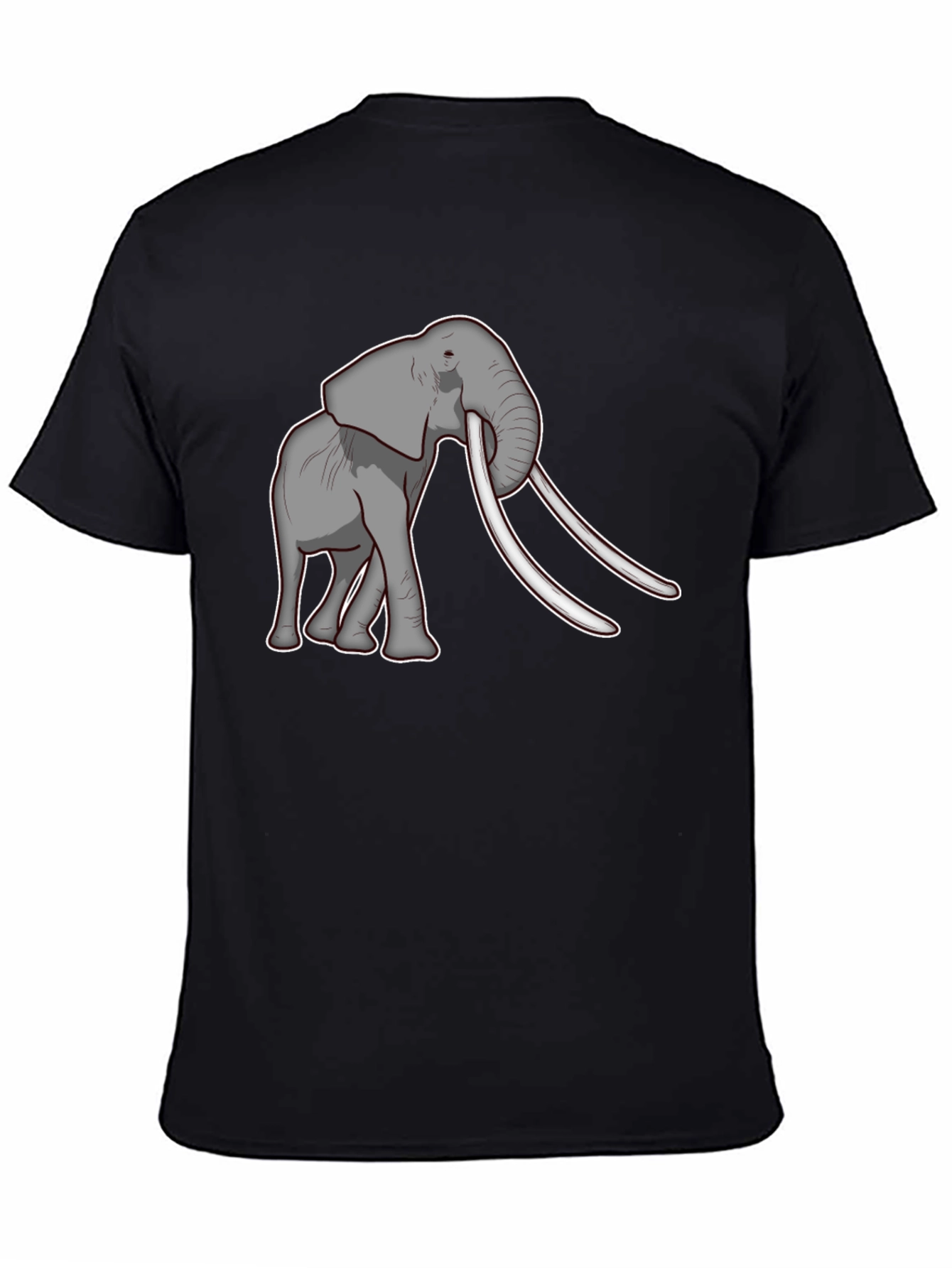 Elephant Graphic Tee - Unique Animal Print