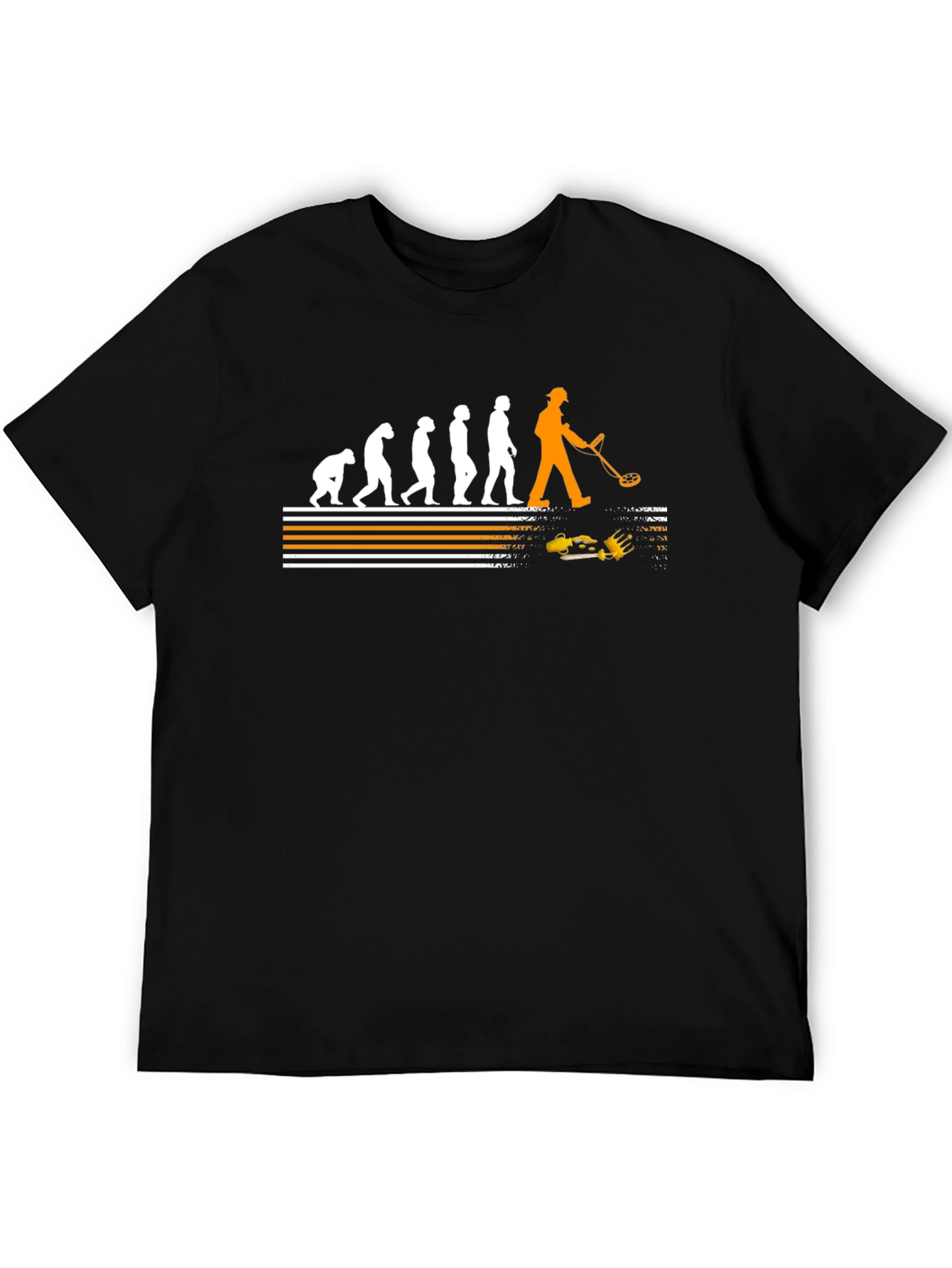 Evolution Metal Detector T-Shirt Black