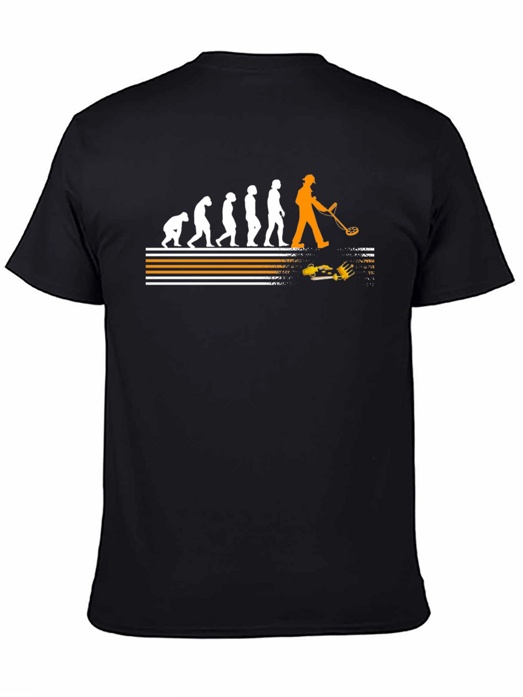 Evolution Metal Detector T-Shirt Black
