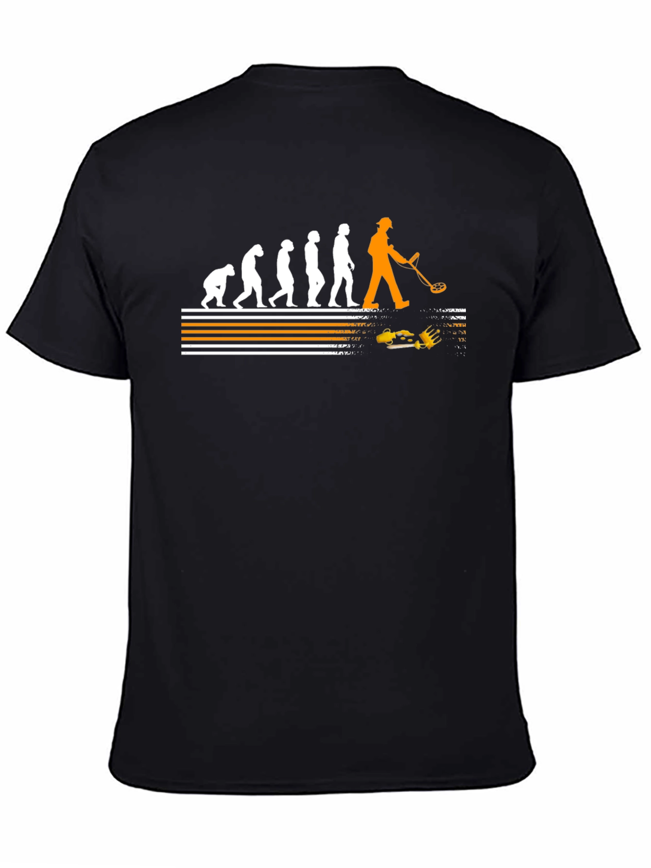 Evolution Metal Detector T-Shirt Black
