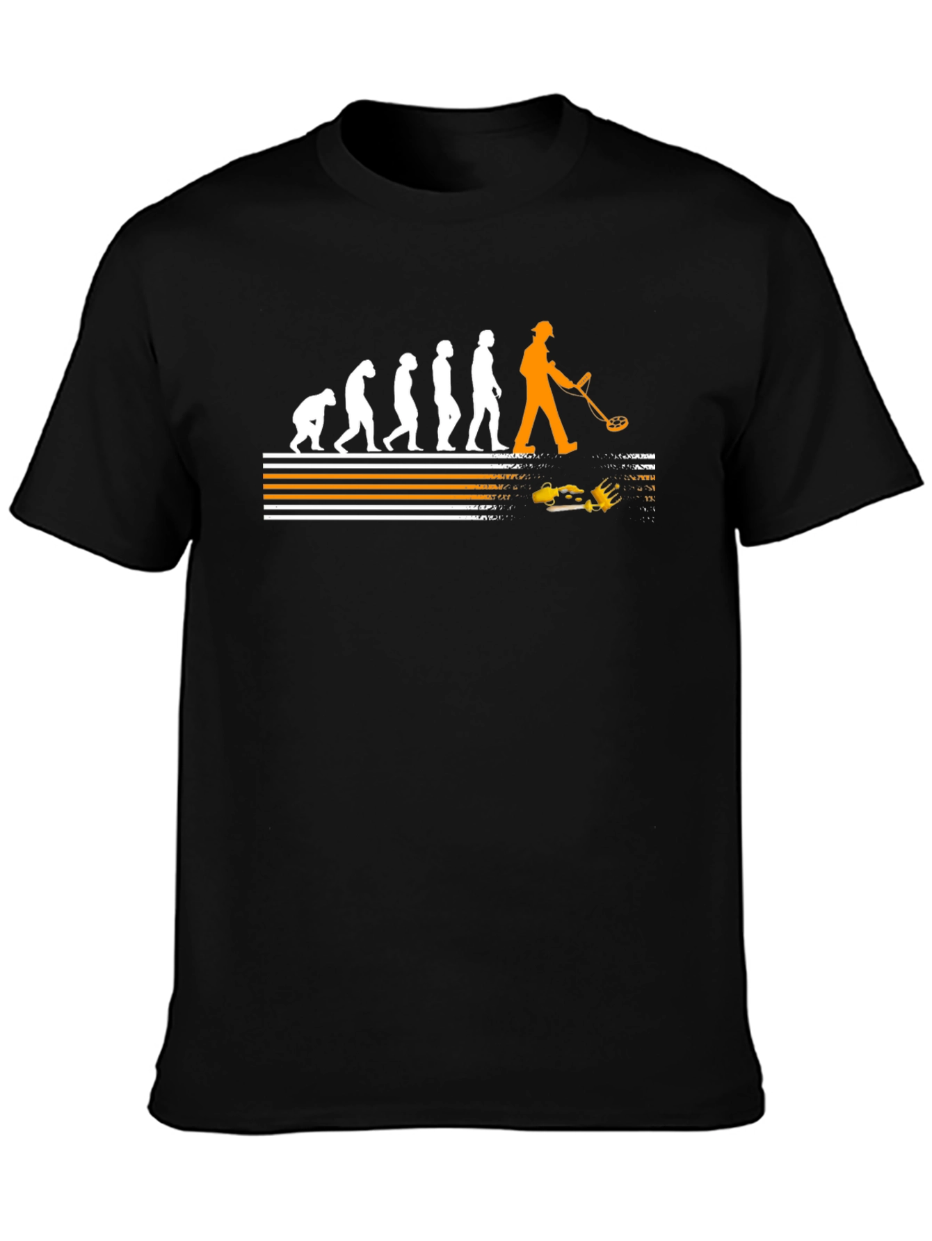 Evolution Metal Detector T-Shirt Black