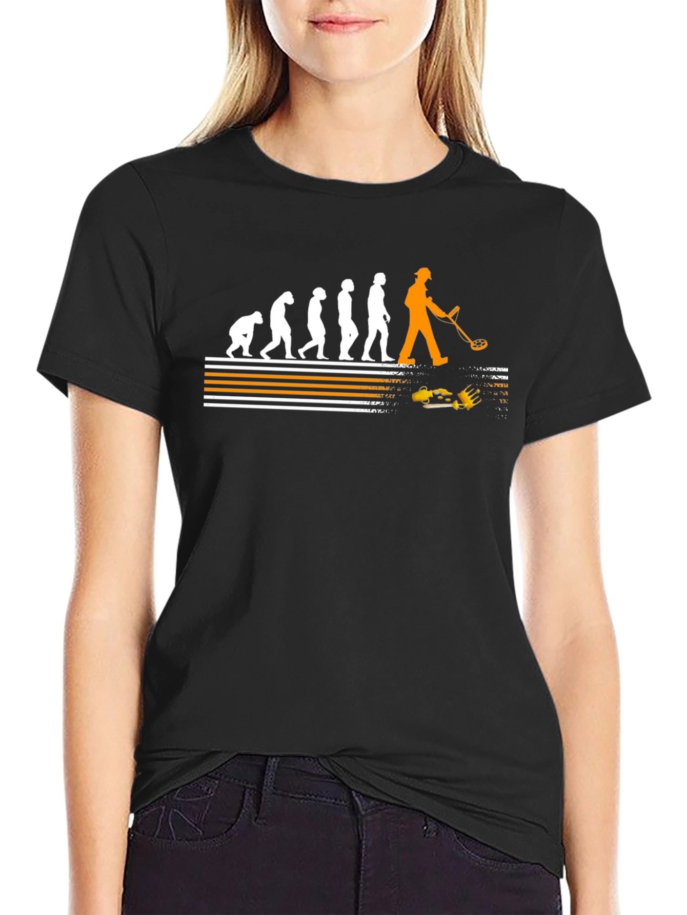 Evolution Metal Detector T-Shirt Black