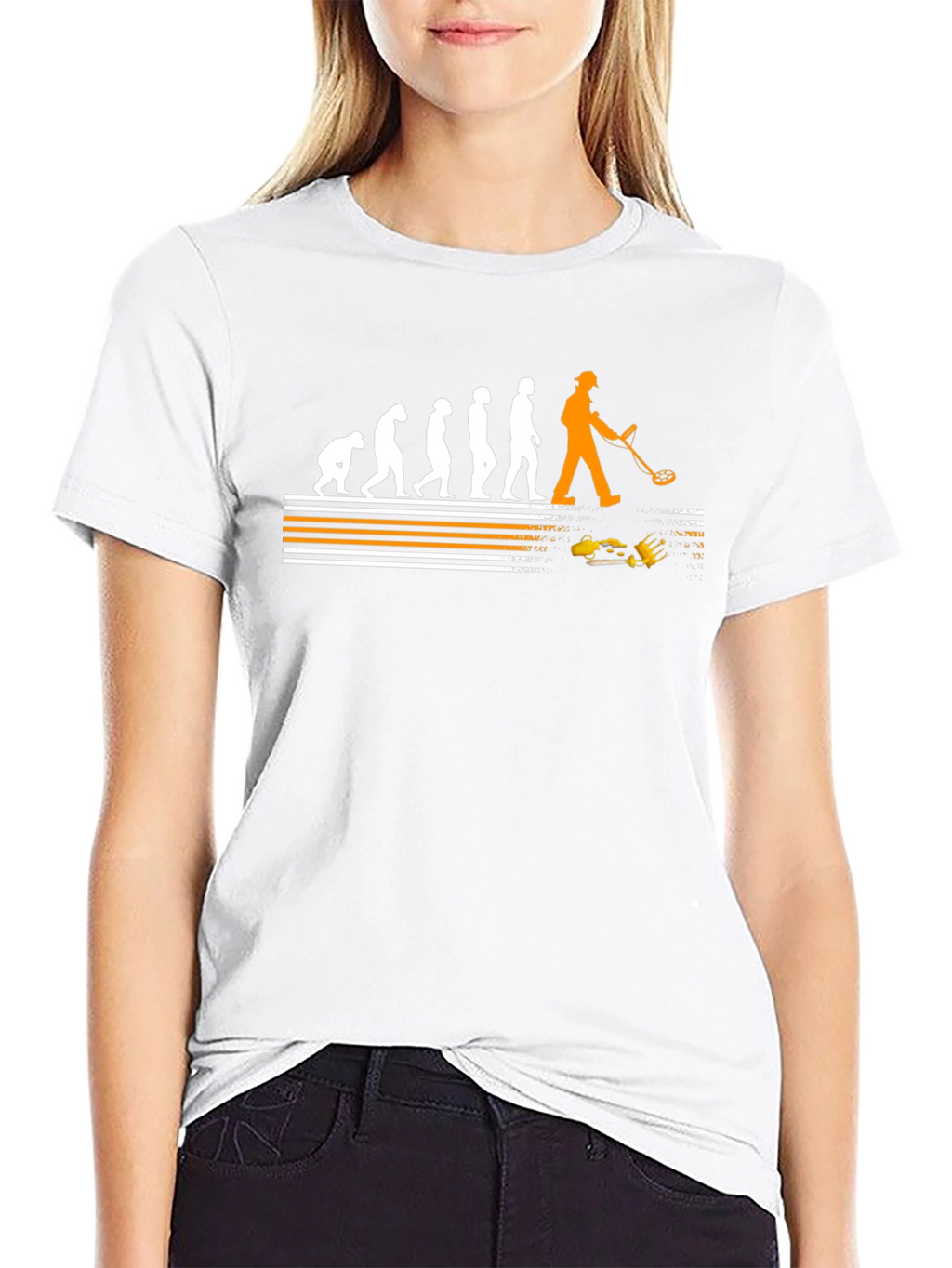 Evolution Metal Detector T-Shirt Black