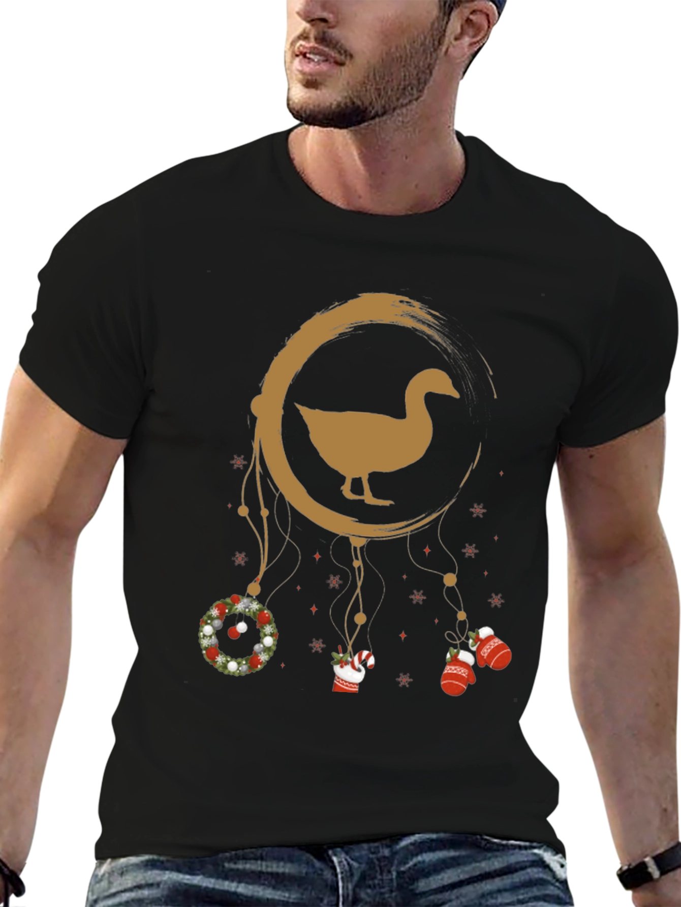 Goose Dreamcatcher Christmas T-Shirt
