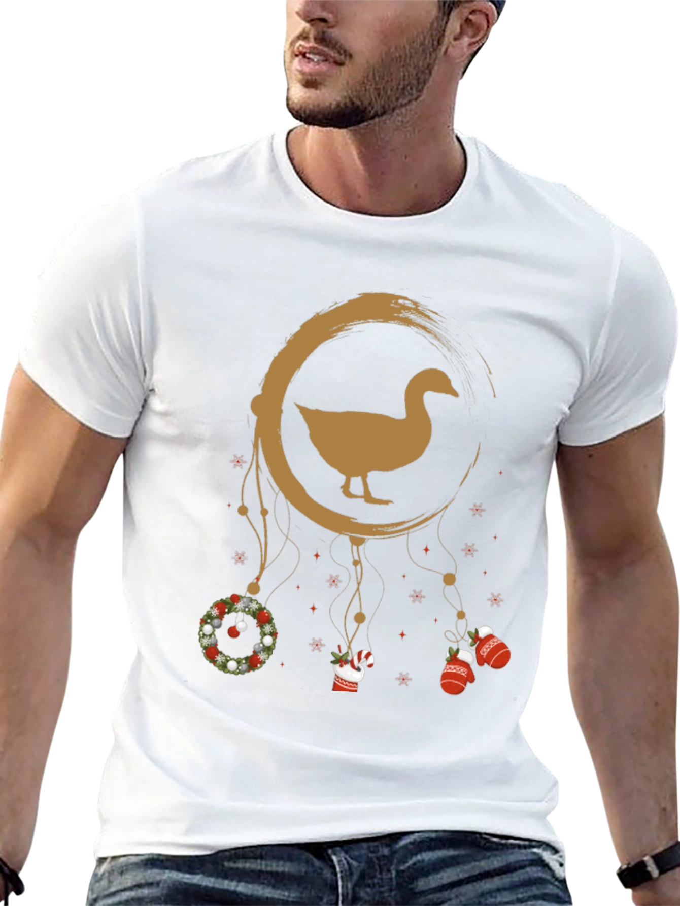 Goose Dreamcatcher Christmas T-Shirt