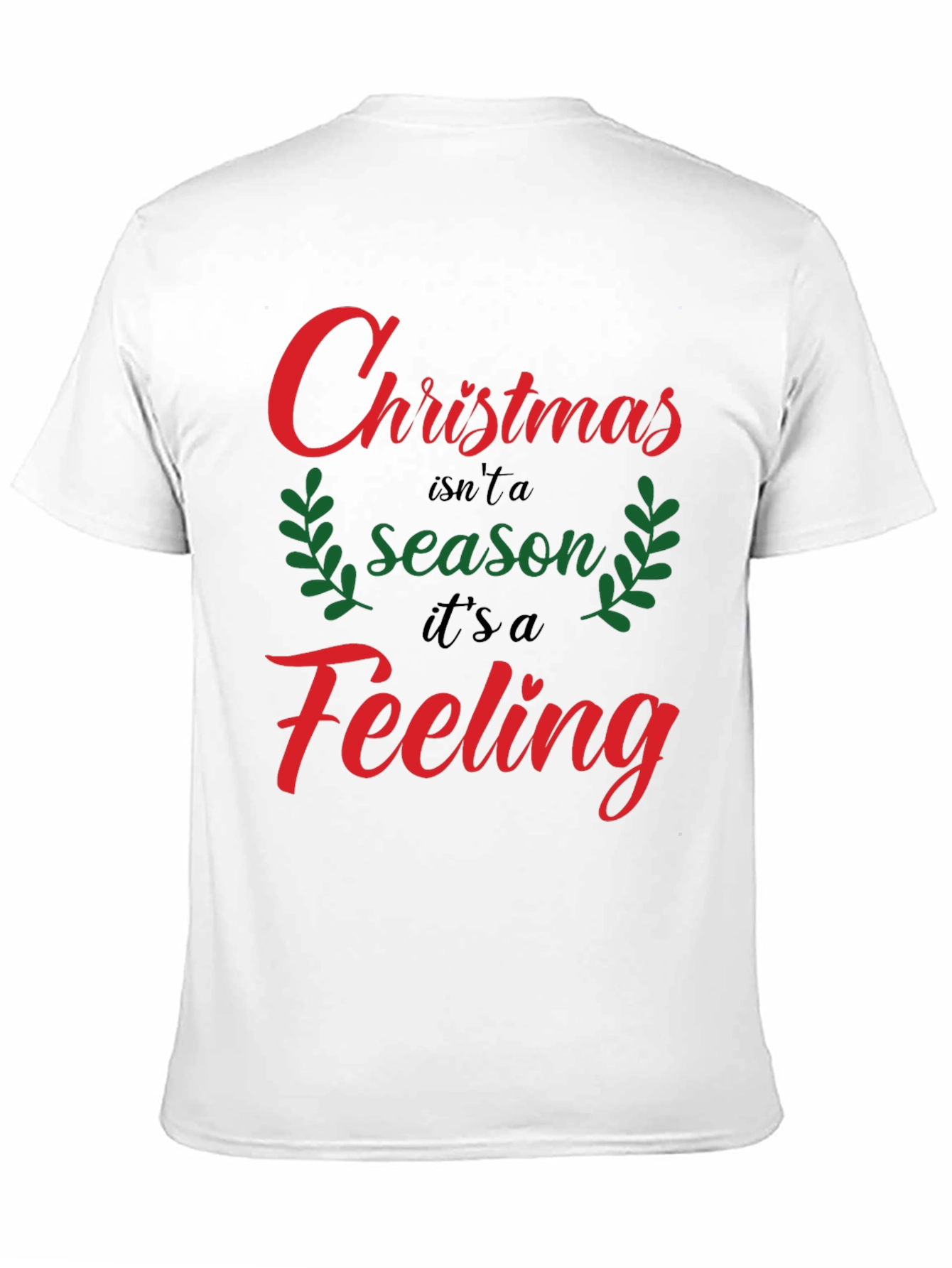 Christmas Feeling Graphic Tee Shirt