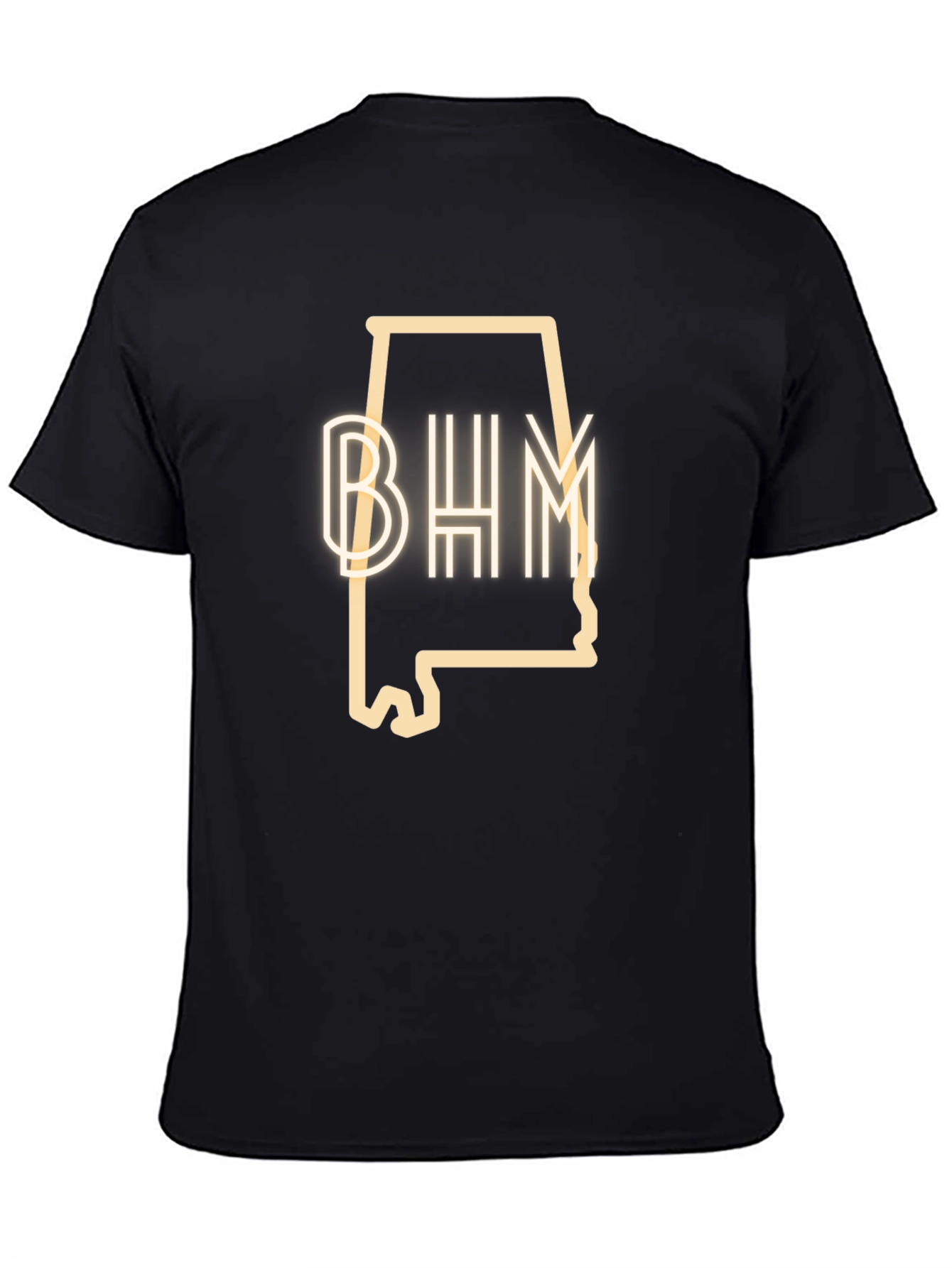 BHM Alabama Outline Graphic Tee