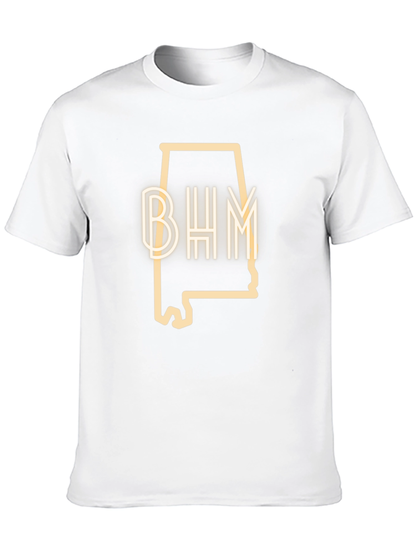 BHM Alabama Outline Graphic Tee