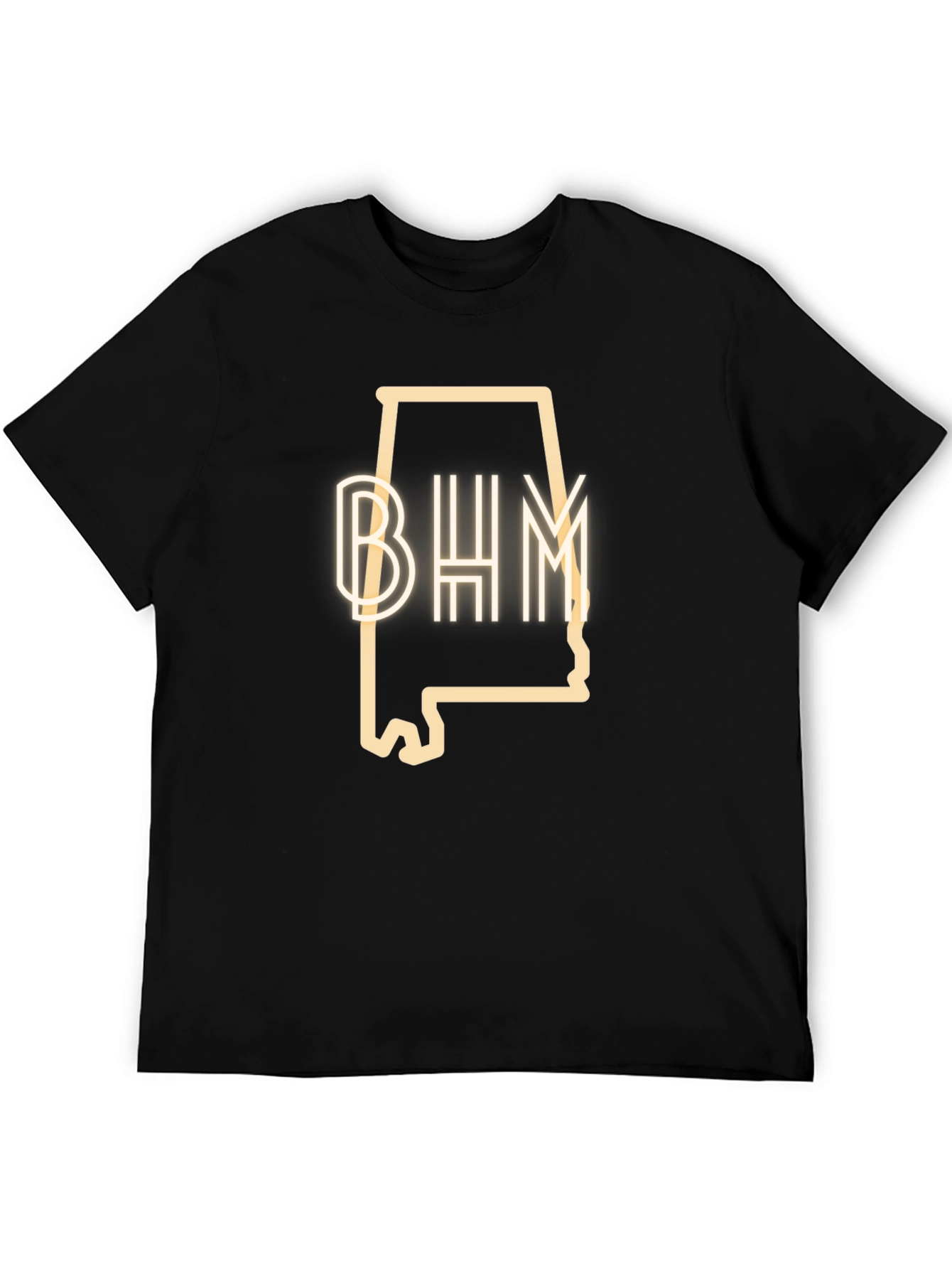 BHM Alabama Outline Graphic Tee