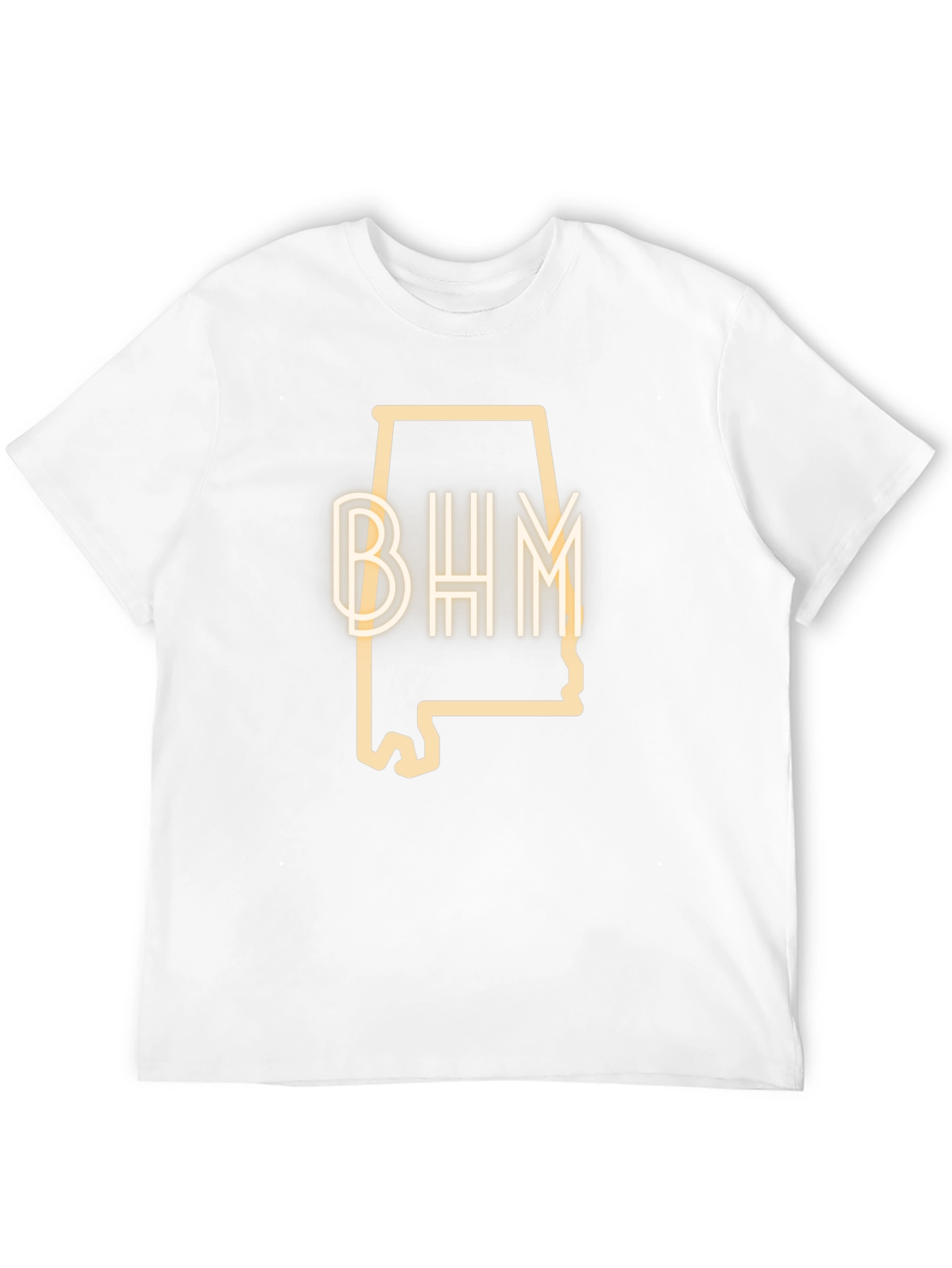 BHM Alabama Outline Graphic Tee
