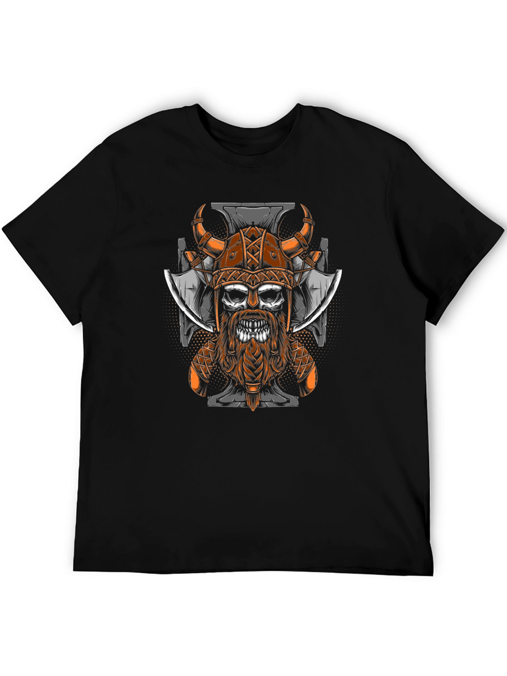 Viking Skull Graphic Tee