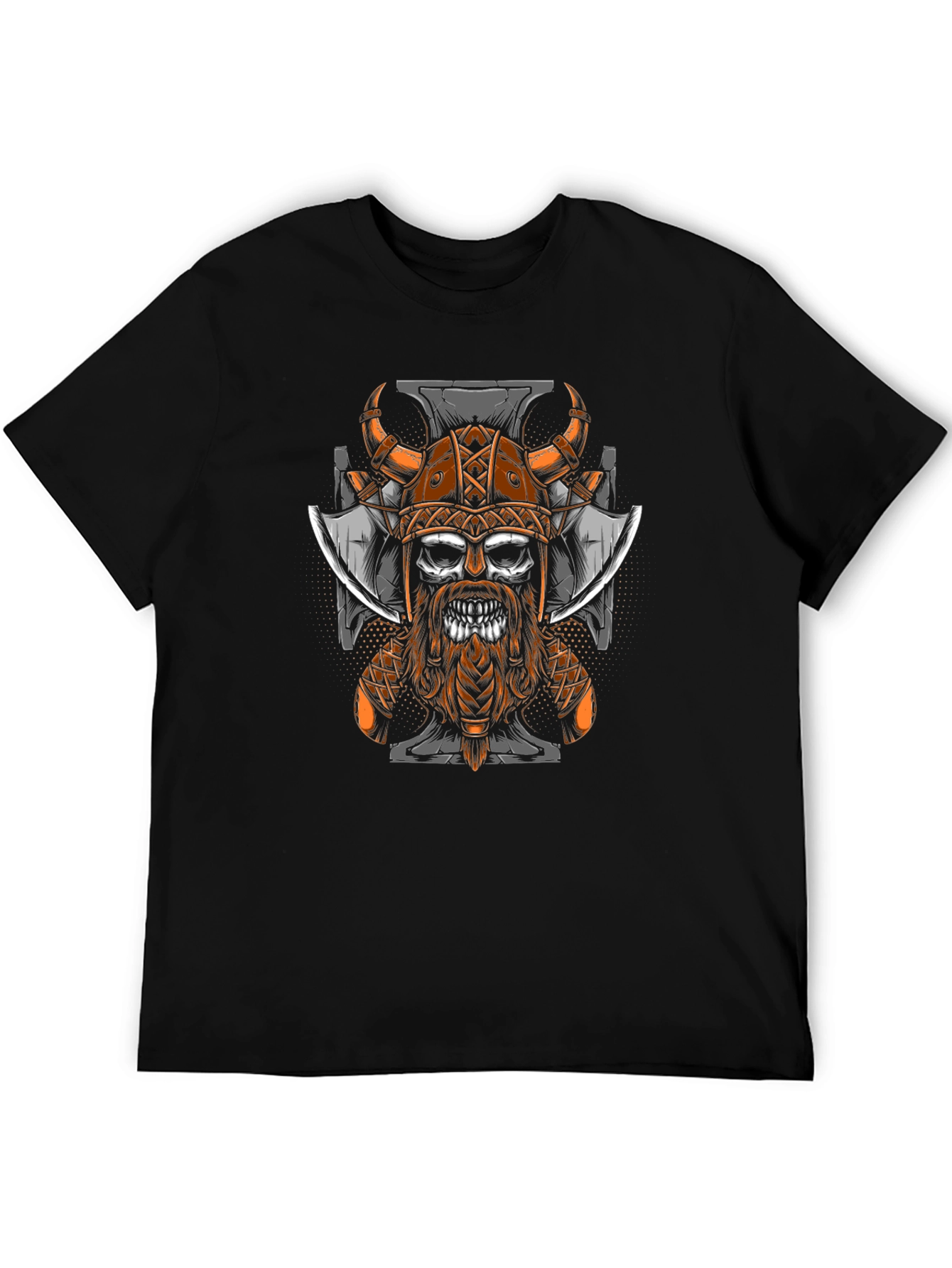 Viking Skull Graphic Tee