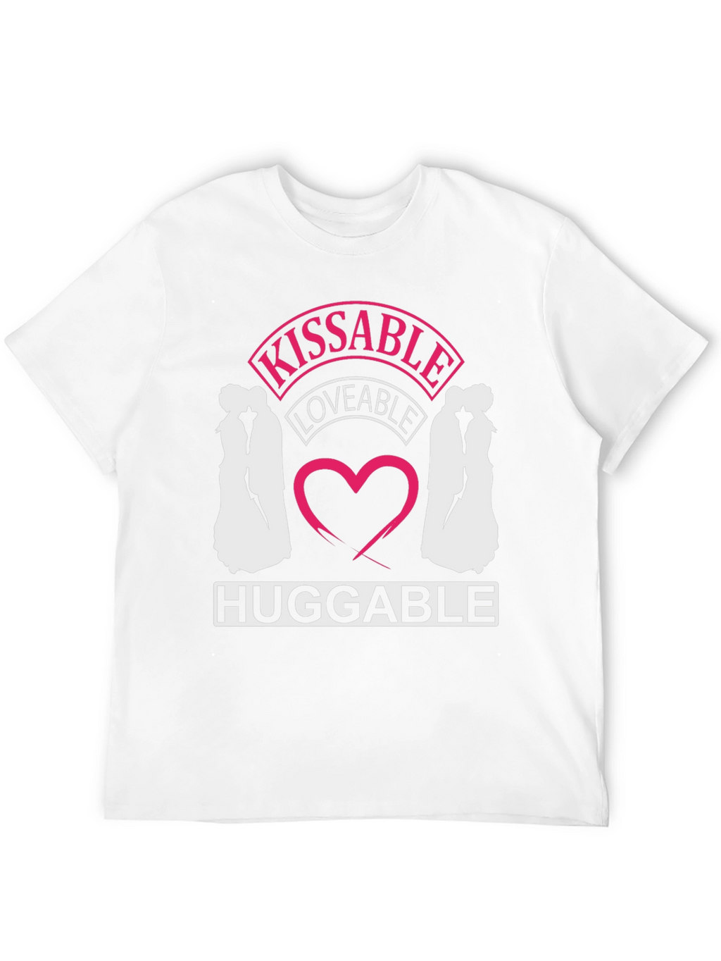 Kissable Loveable Huggable Graphic Tee
