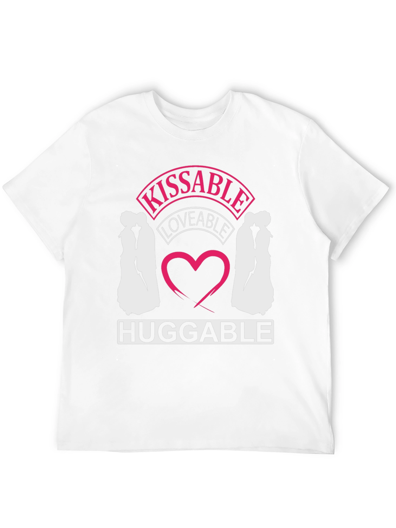 Kissable Loveable Huggable Graphic Tee