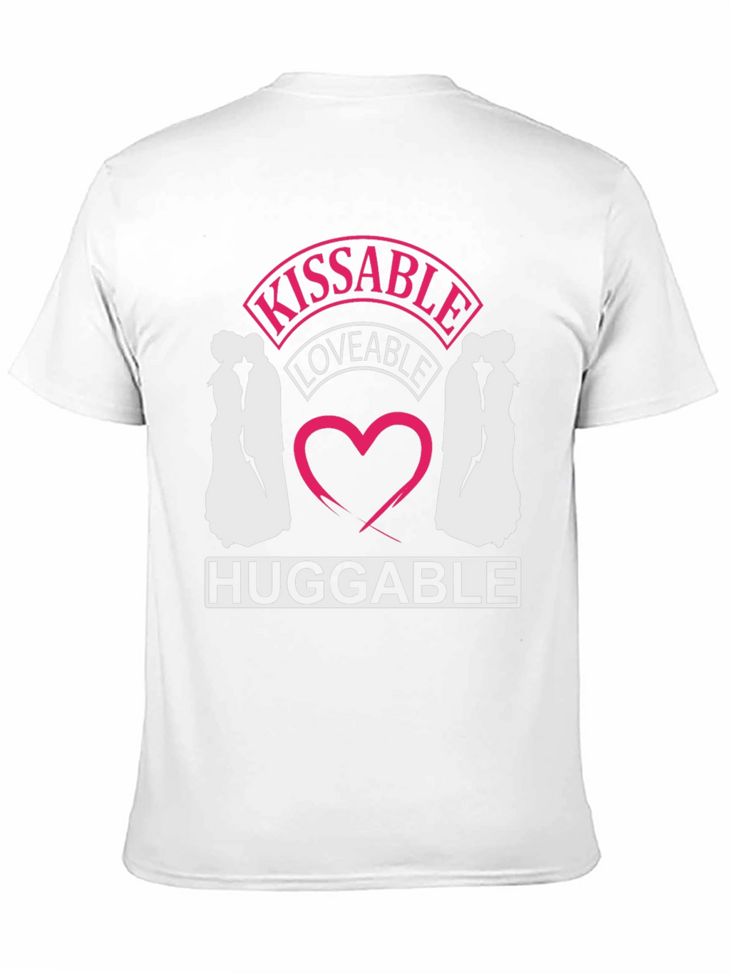Kissable Loveable Huggable Graphic Tee