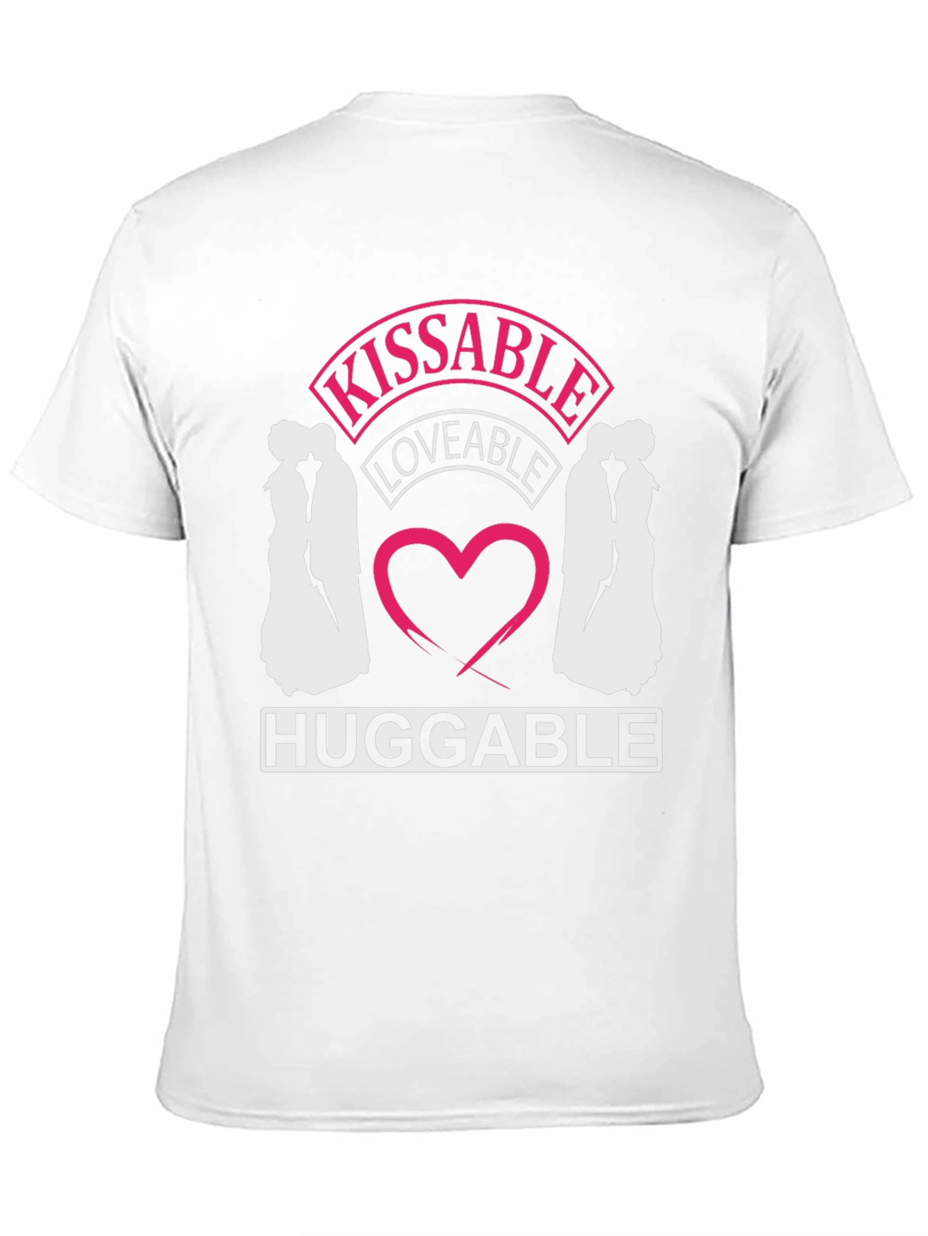 Kissable Loveable Huggable Graphic Tee