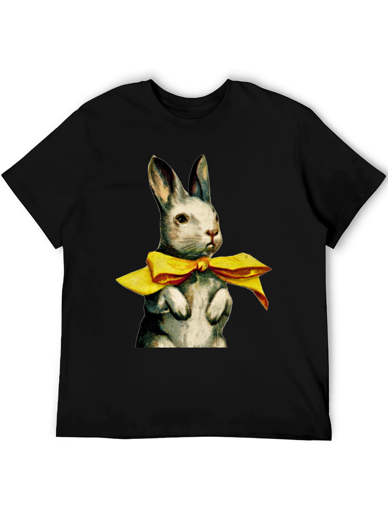 Rabbit with Bow Tie Graphic T-Shirt