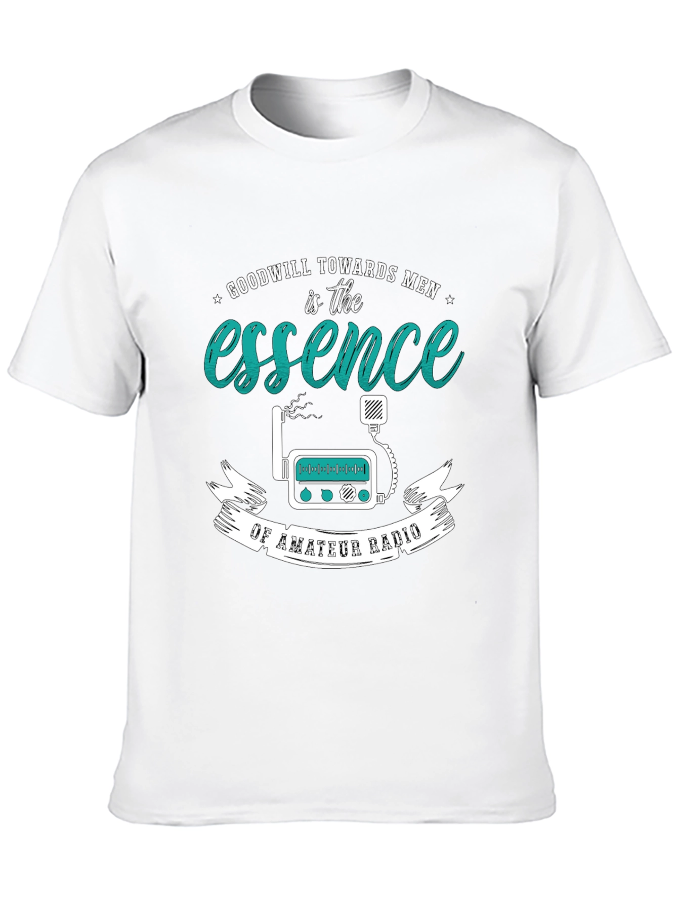 Amateur Radio Essence Graphic Tee - Goodwill Towards Men