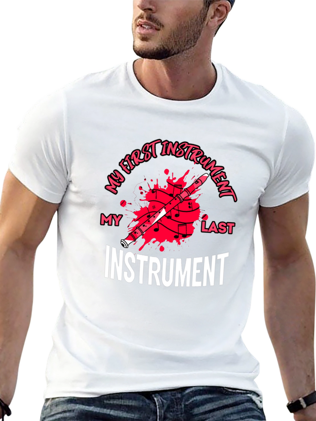 My First Instrument T-Shirt - Music Lover Tee