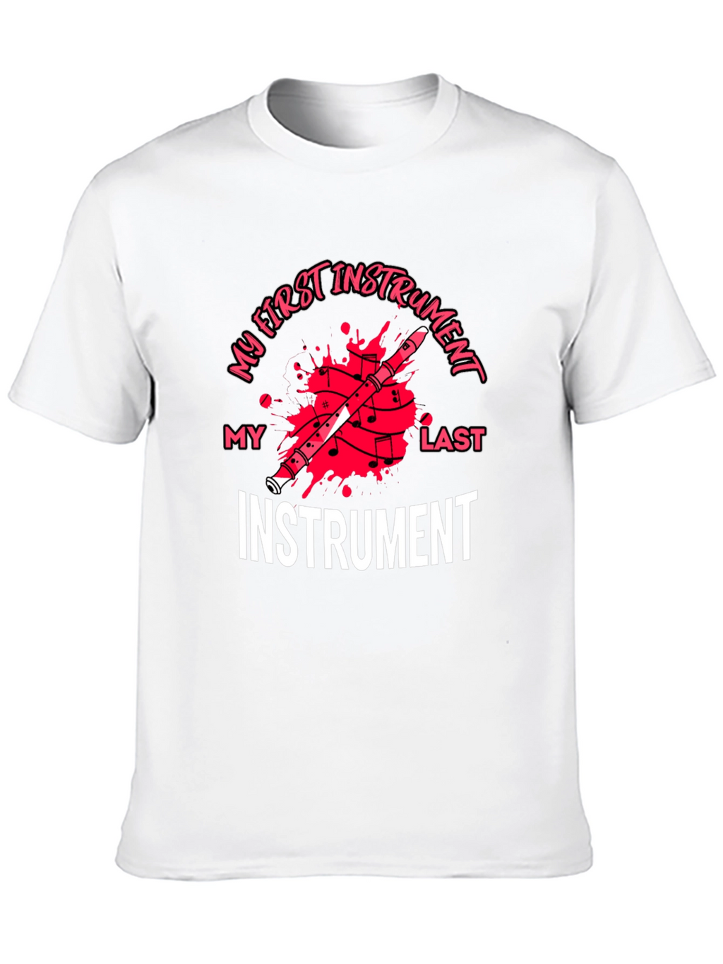 My First Instrument T-Shirt - Music Lover Tee