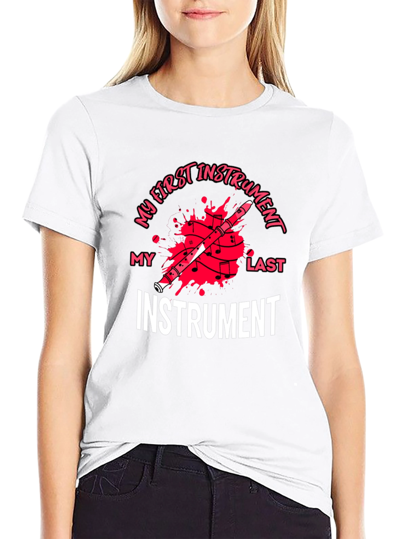 My First Instrument T-Shirt - Music Lover Tee
