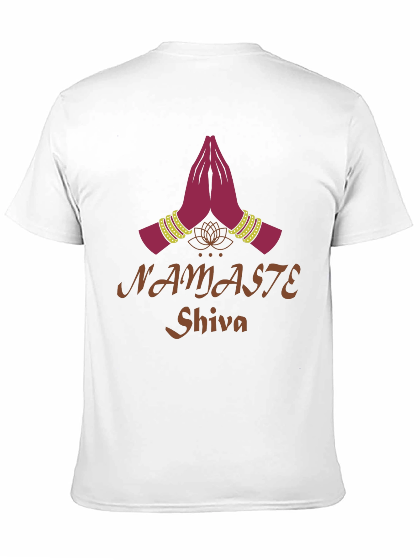 Namaste Shiva Graphic Tee - Spiritual Yoga T-Shirt