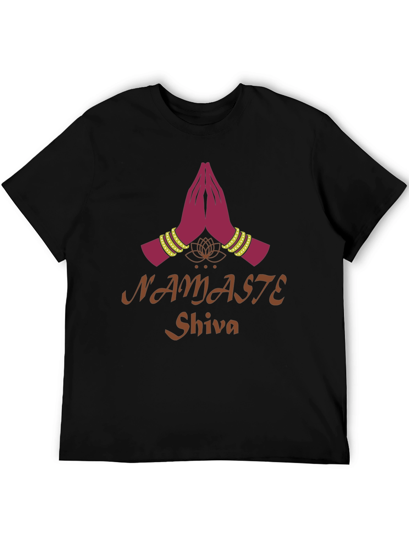 Namaste Shiva Graphic Tee - Spiritual Yoga T-Shirt