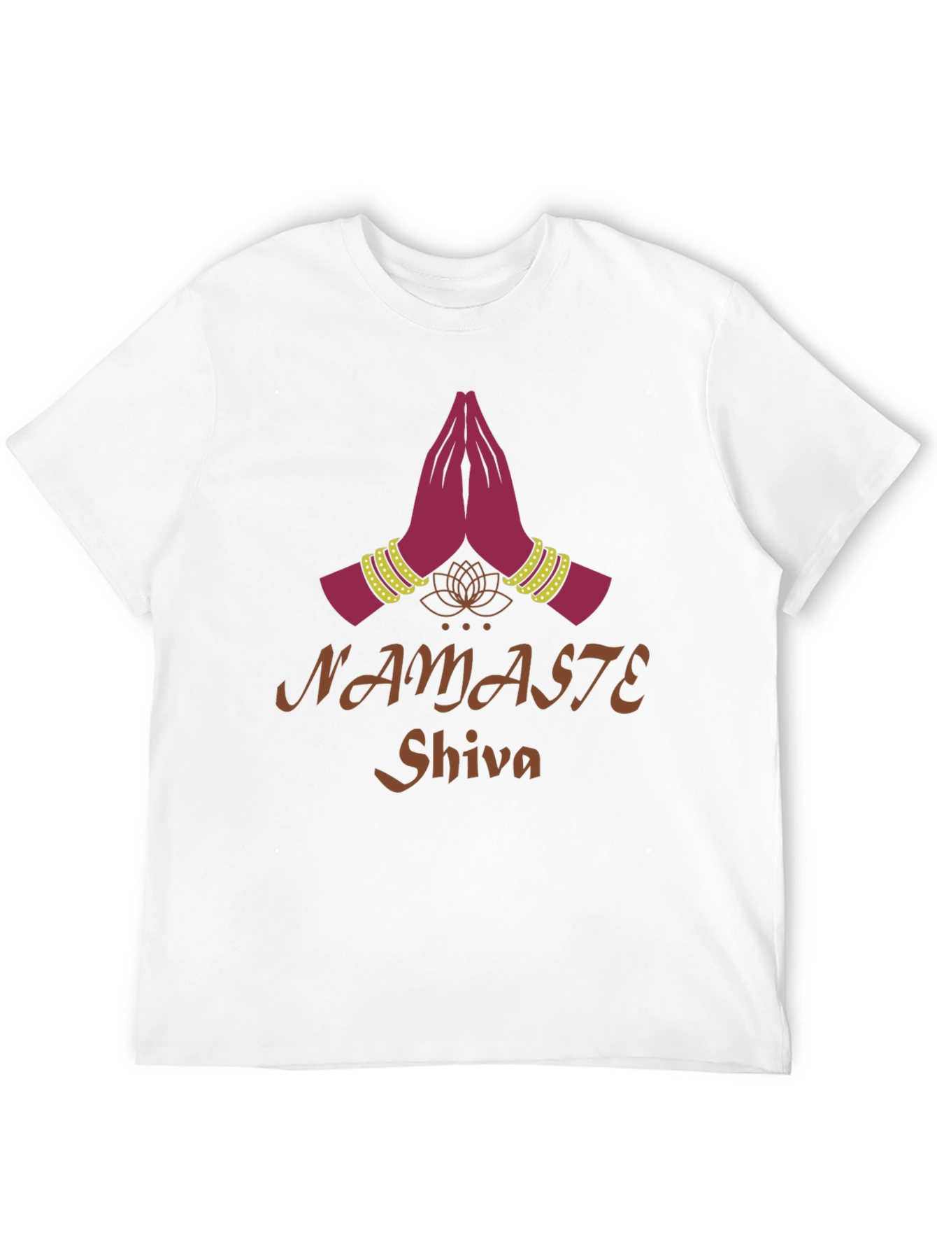 Namaste Shiva Graphic Tee - Spiritual Yoga T-Shirt
