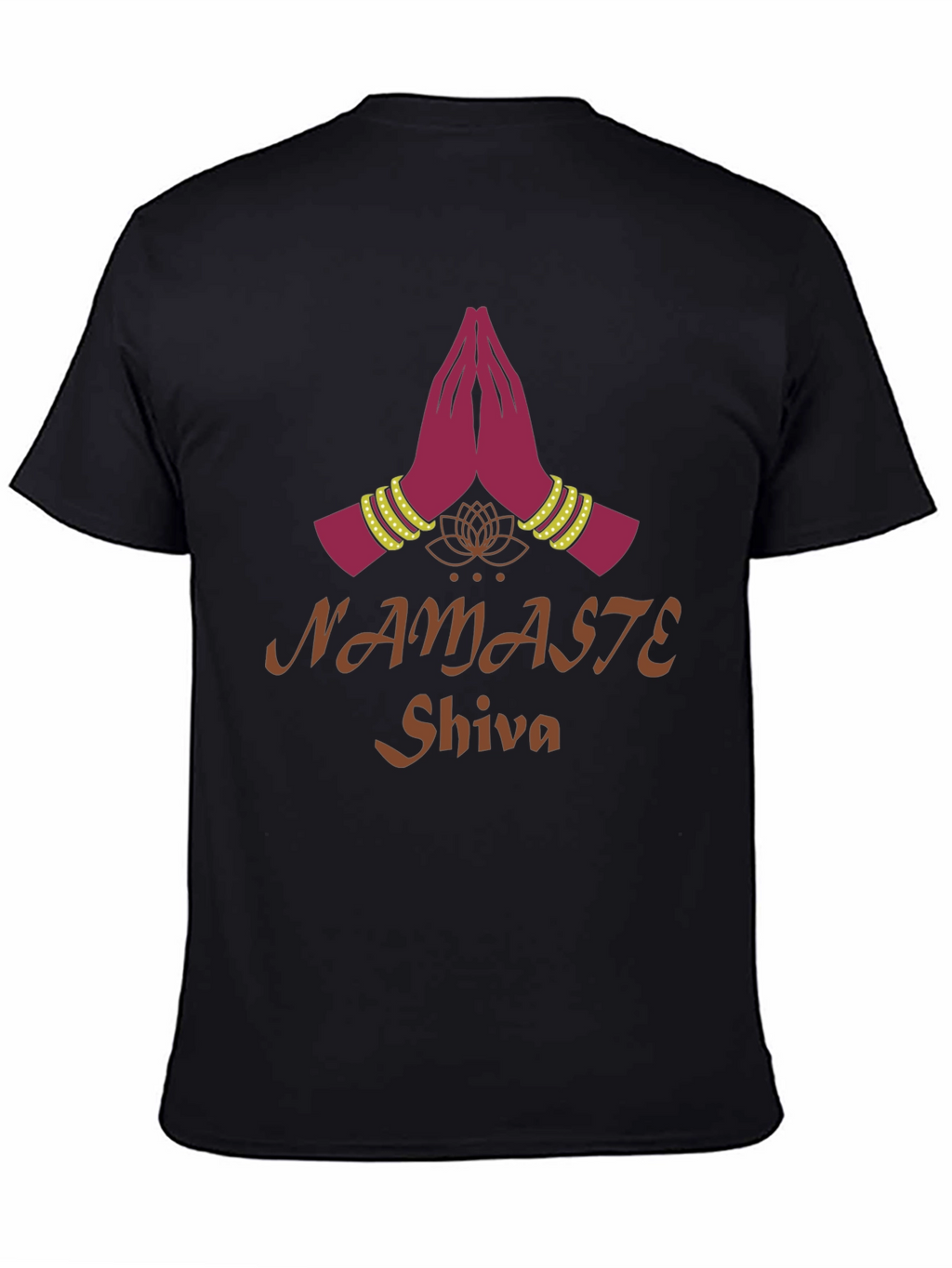 Namaste Shiva Graphic Tee - Spiritual Yoga T-Shirt