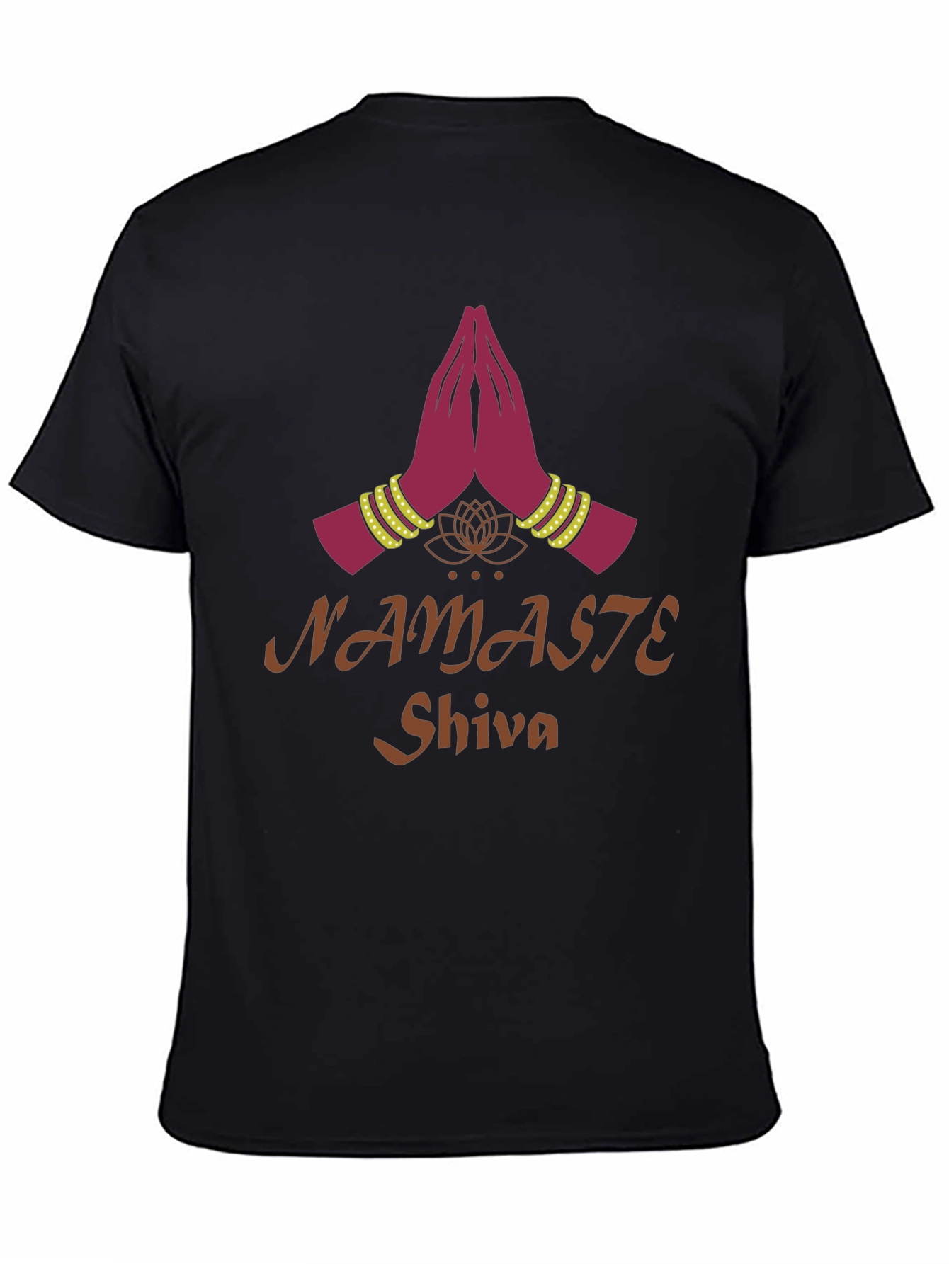 Namaste Shiva Graphic Tee - Spiritual Yoga T-Shirt
