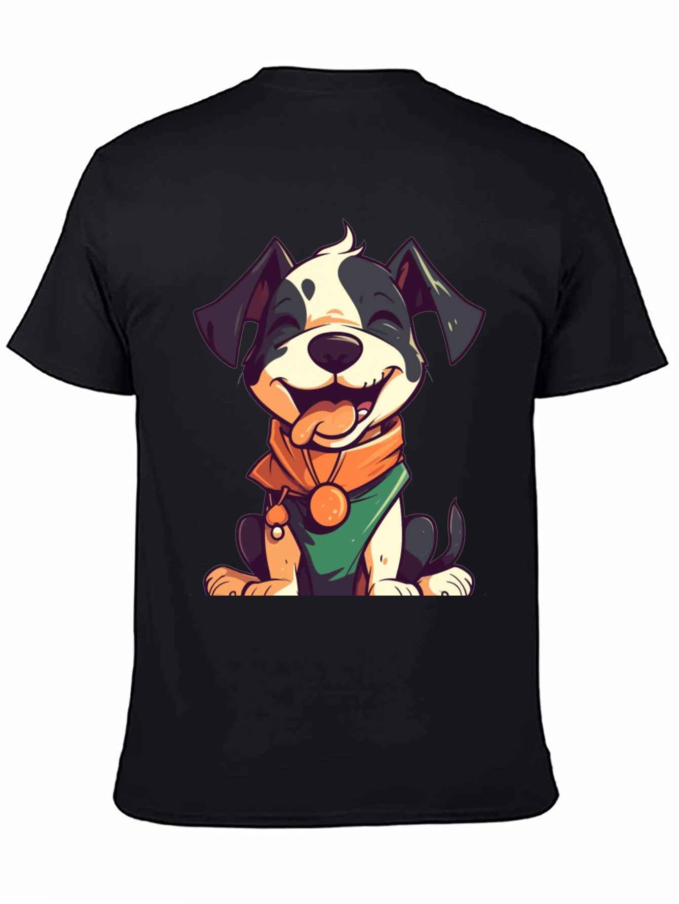 Cute Cartoon Dog Graphic Tee