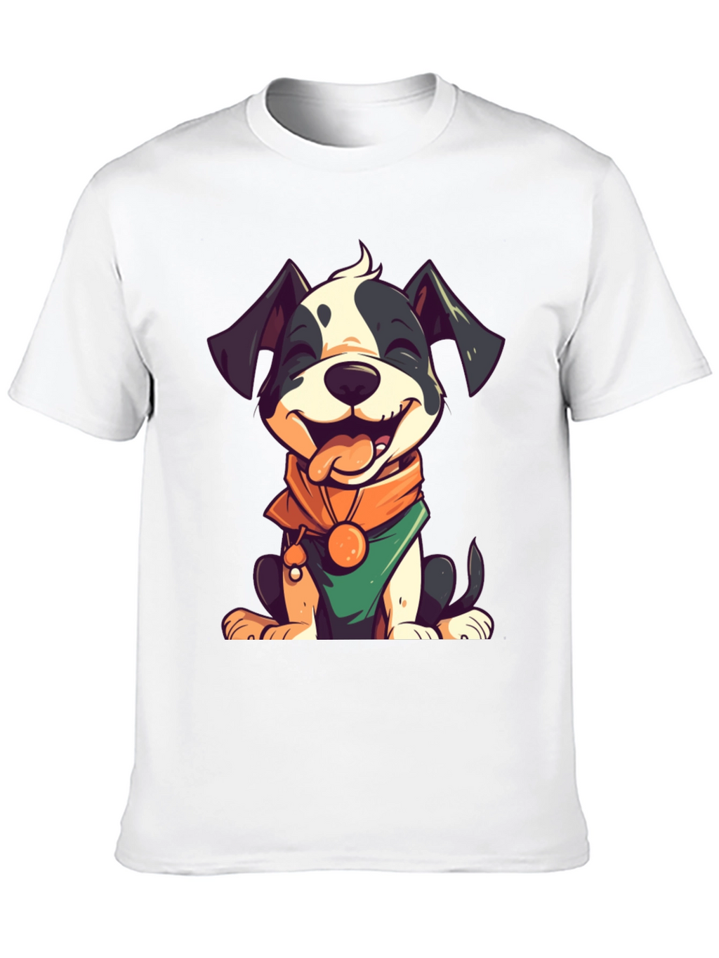Cute Cartoon Dog Graphic Tee