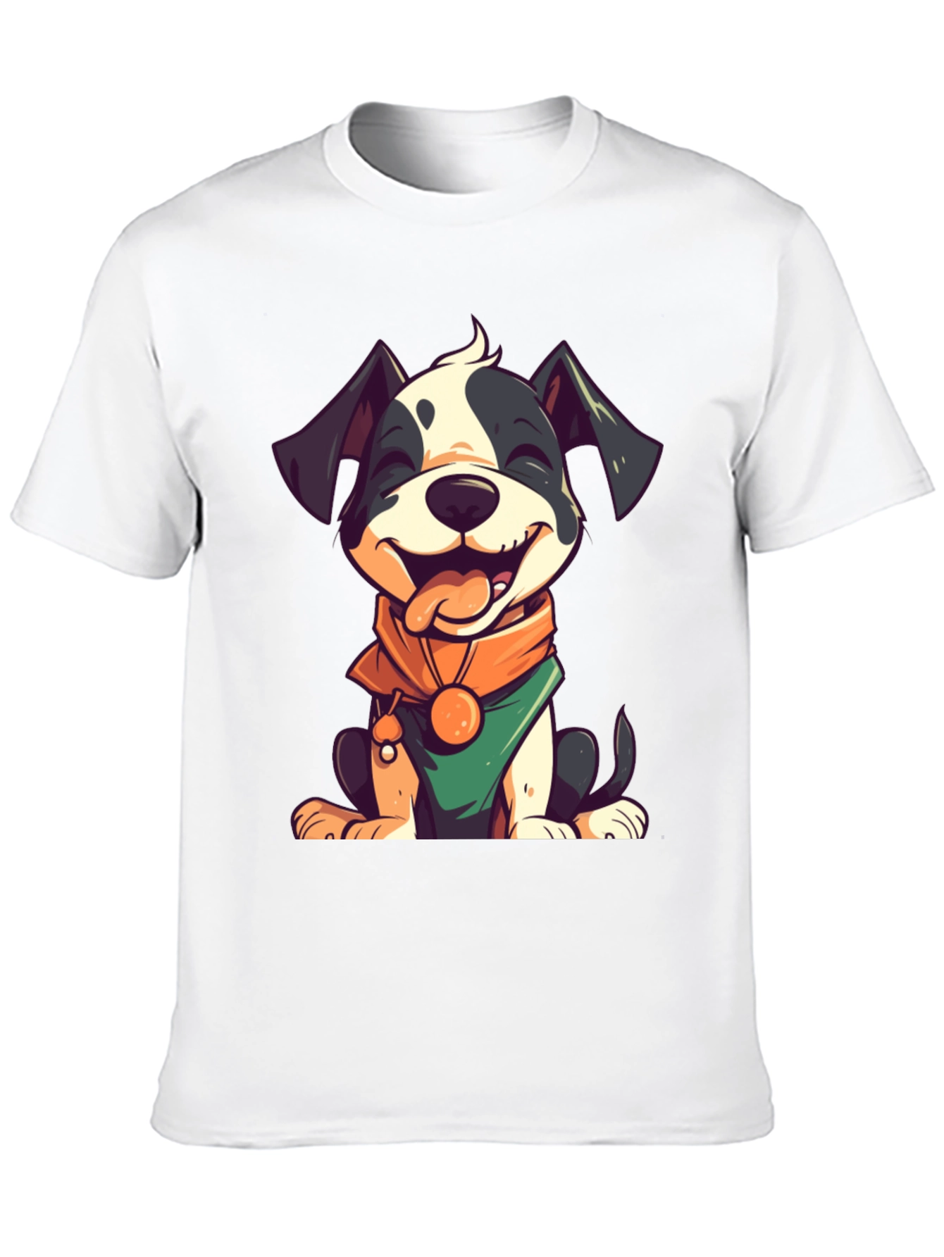 Cute Cartoon Dog Graphic Tee