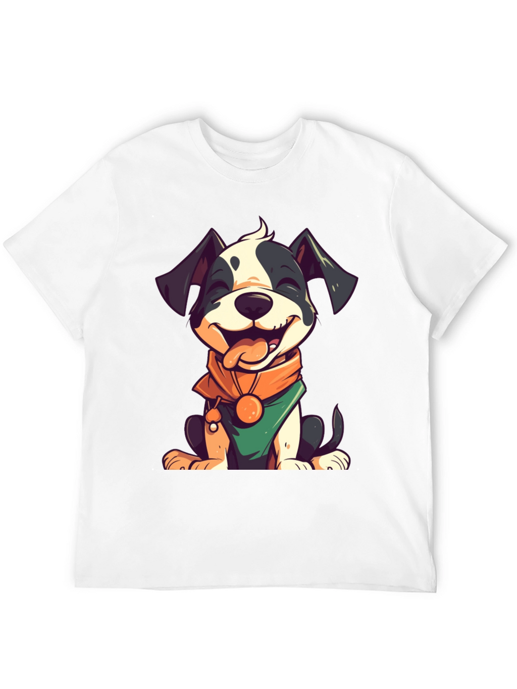 Cute Cartoon Dog Graphic Tee