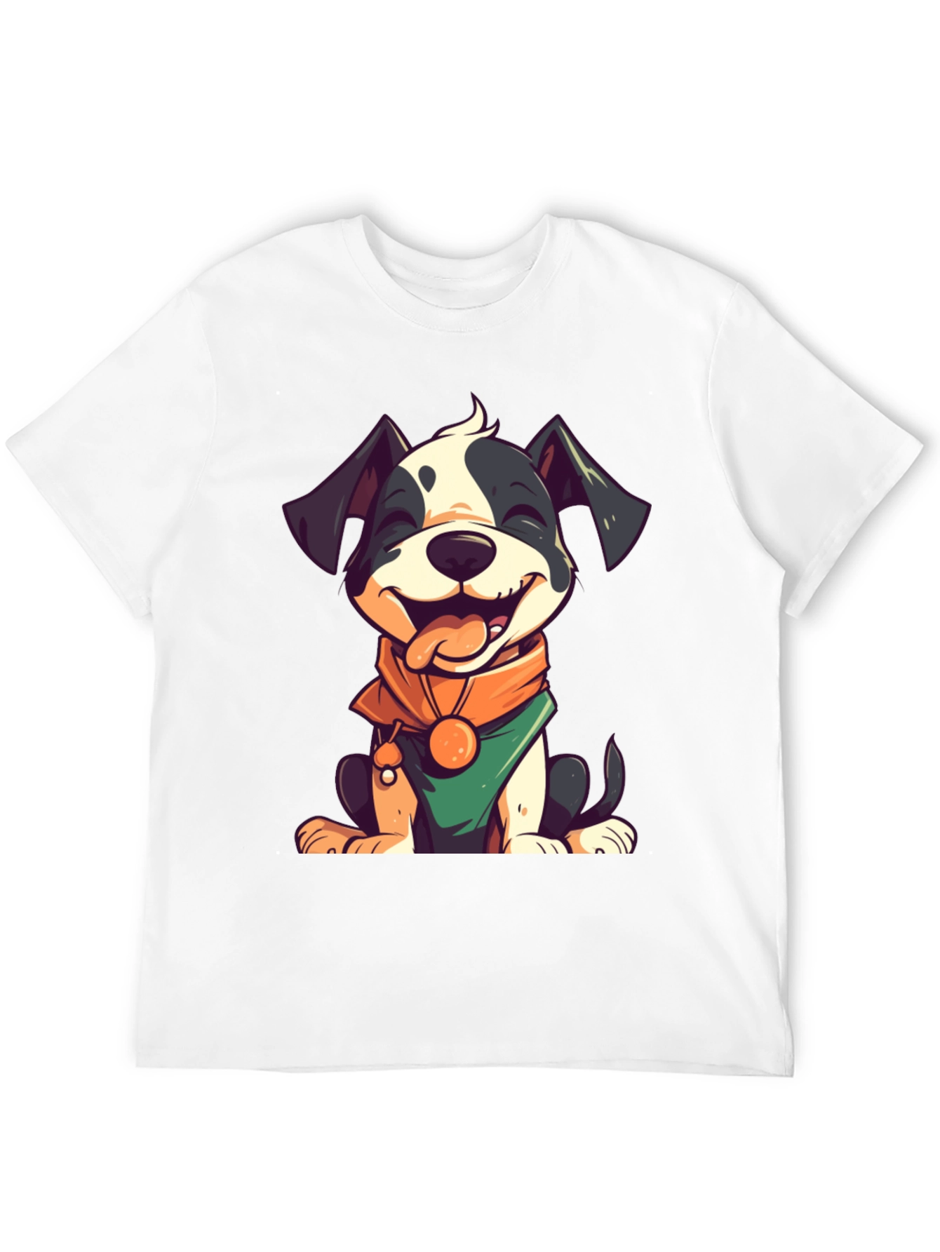 Cute Cartoon Dog Graphic Tee