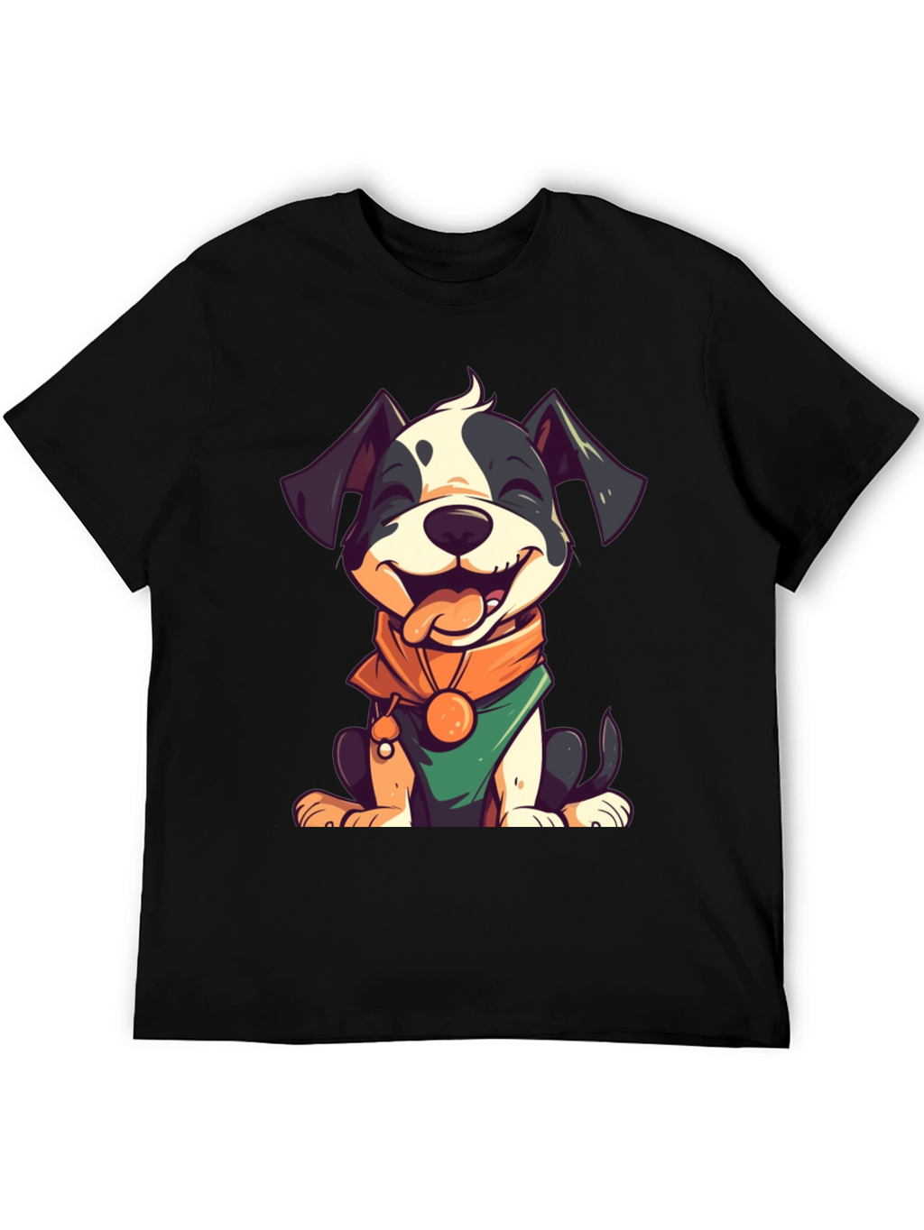 Cute Cartoon Dog Graphic Tee