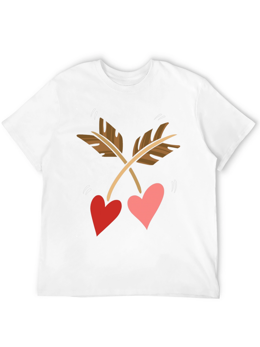 Heart Arrow T-Shirt - Valentines Day Tee