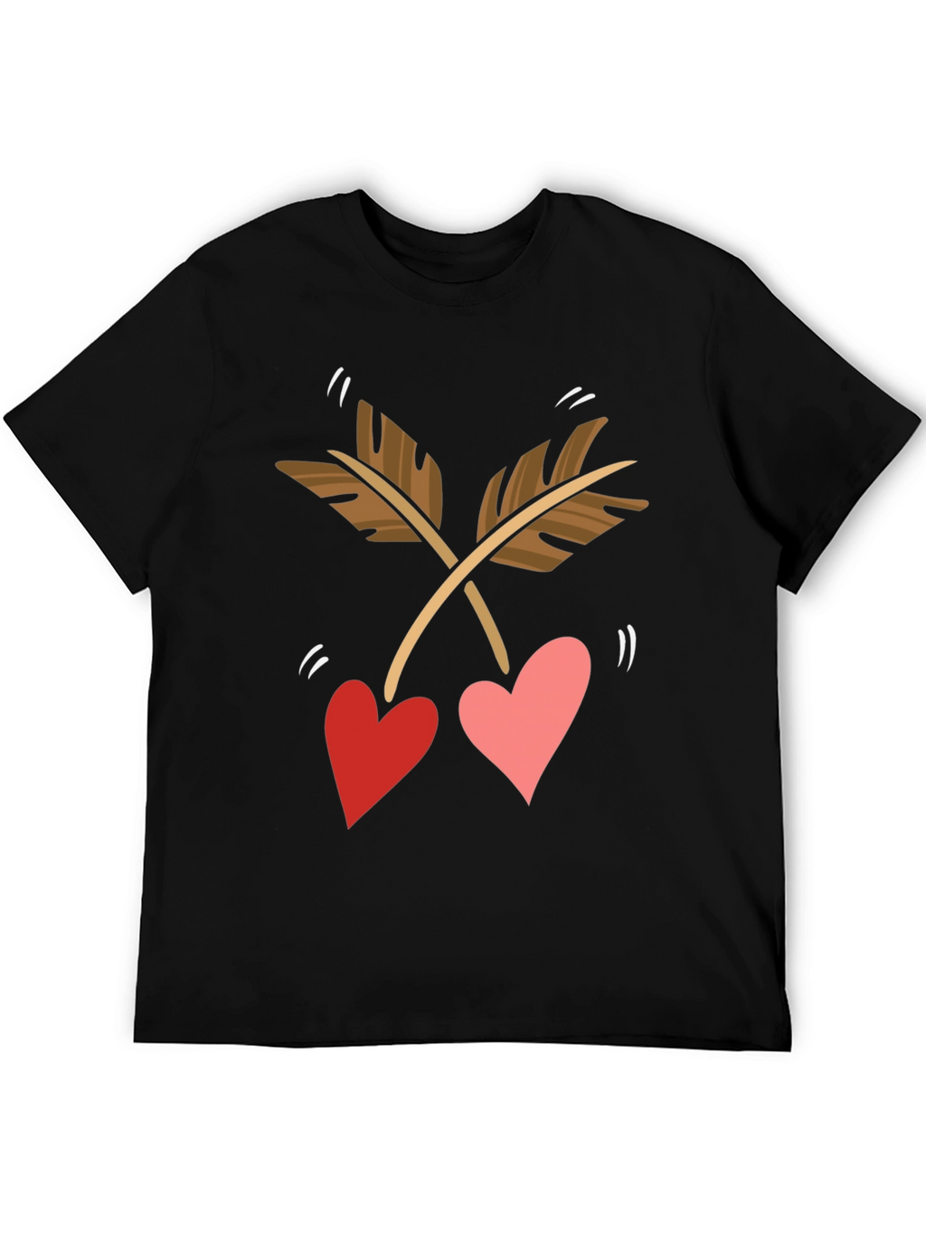 Heart Arrow T-Shirt - Valentines Day Tee