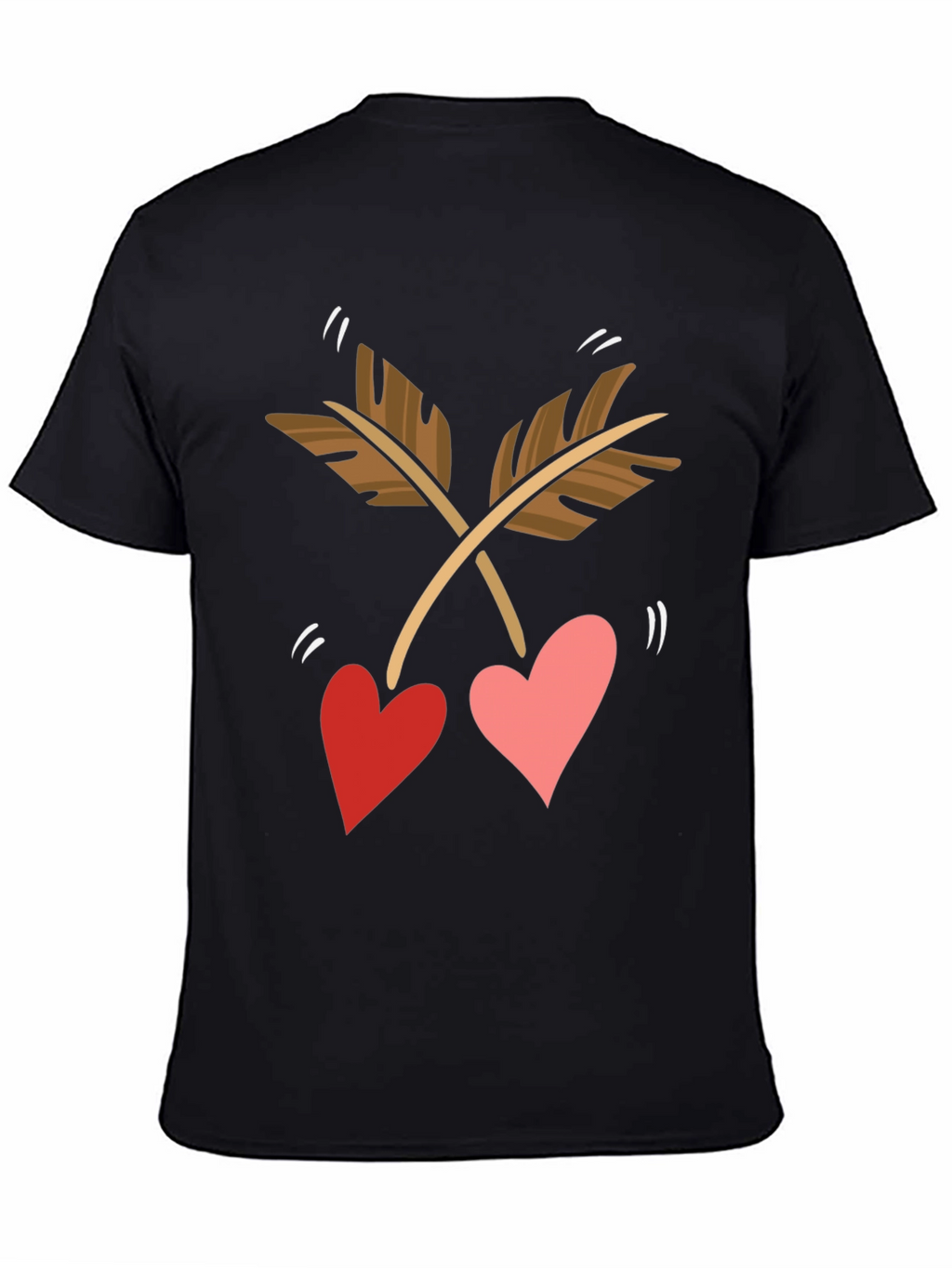 Heart Arrow T-Shirt - Valentines Day Tee