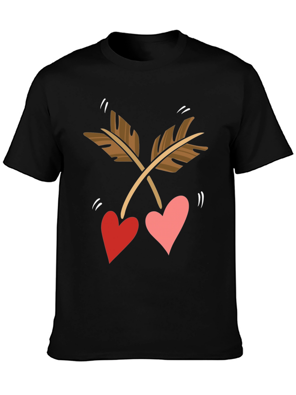 Heart Arrow T-Shirt - Valentines Day Tee