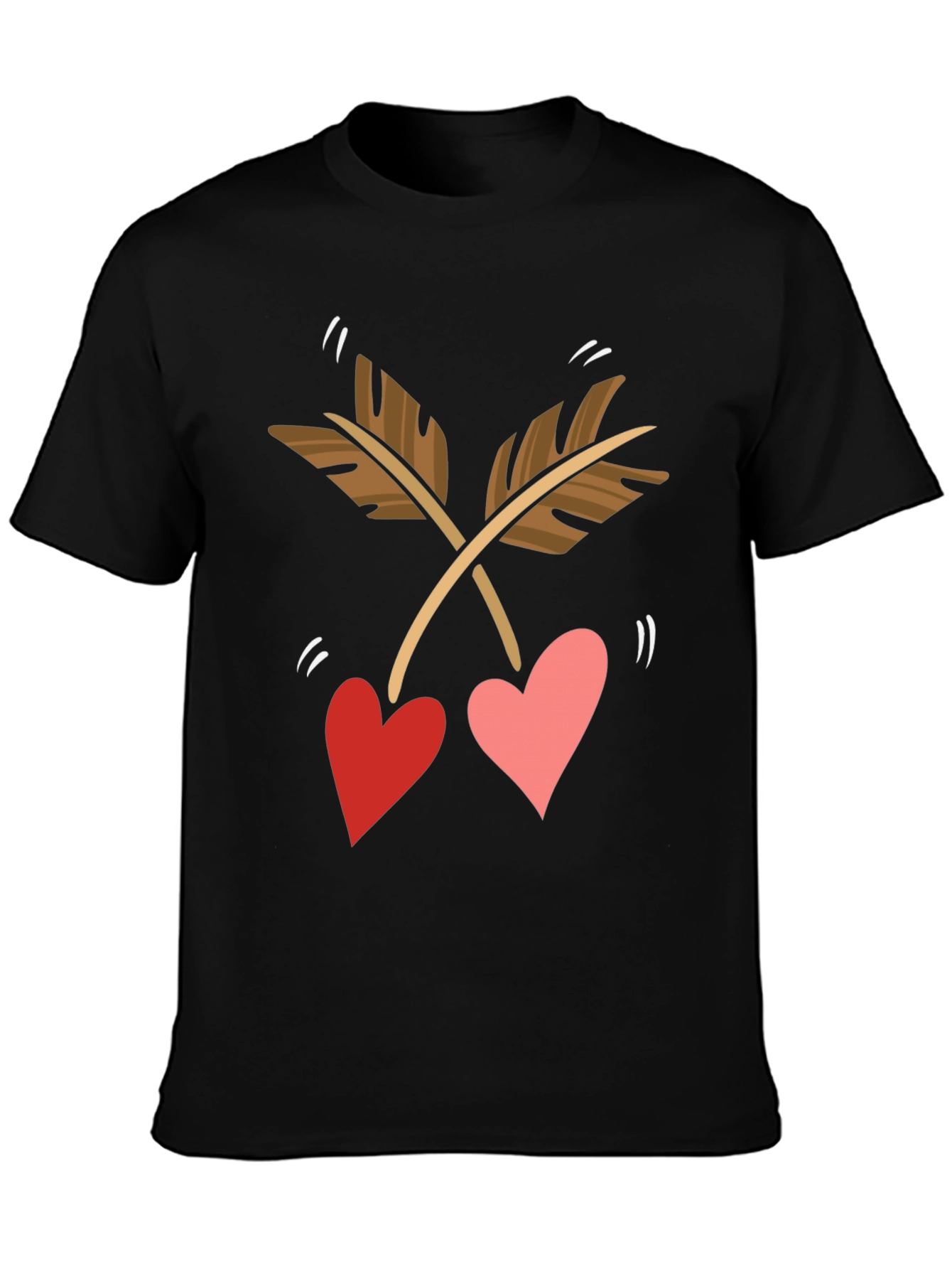 Heart Arrow T-Shirt - Valentines Day Tee