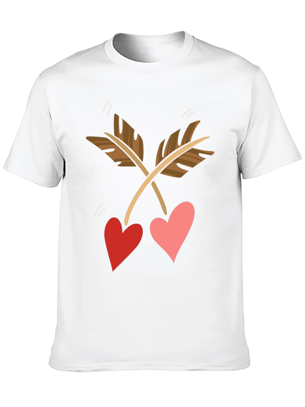 Heart Arrow T-Shirt - Valentines Day Tee