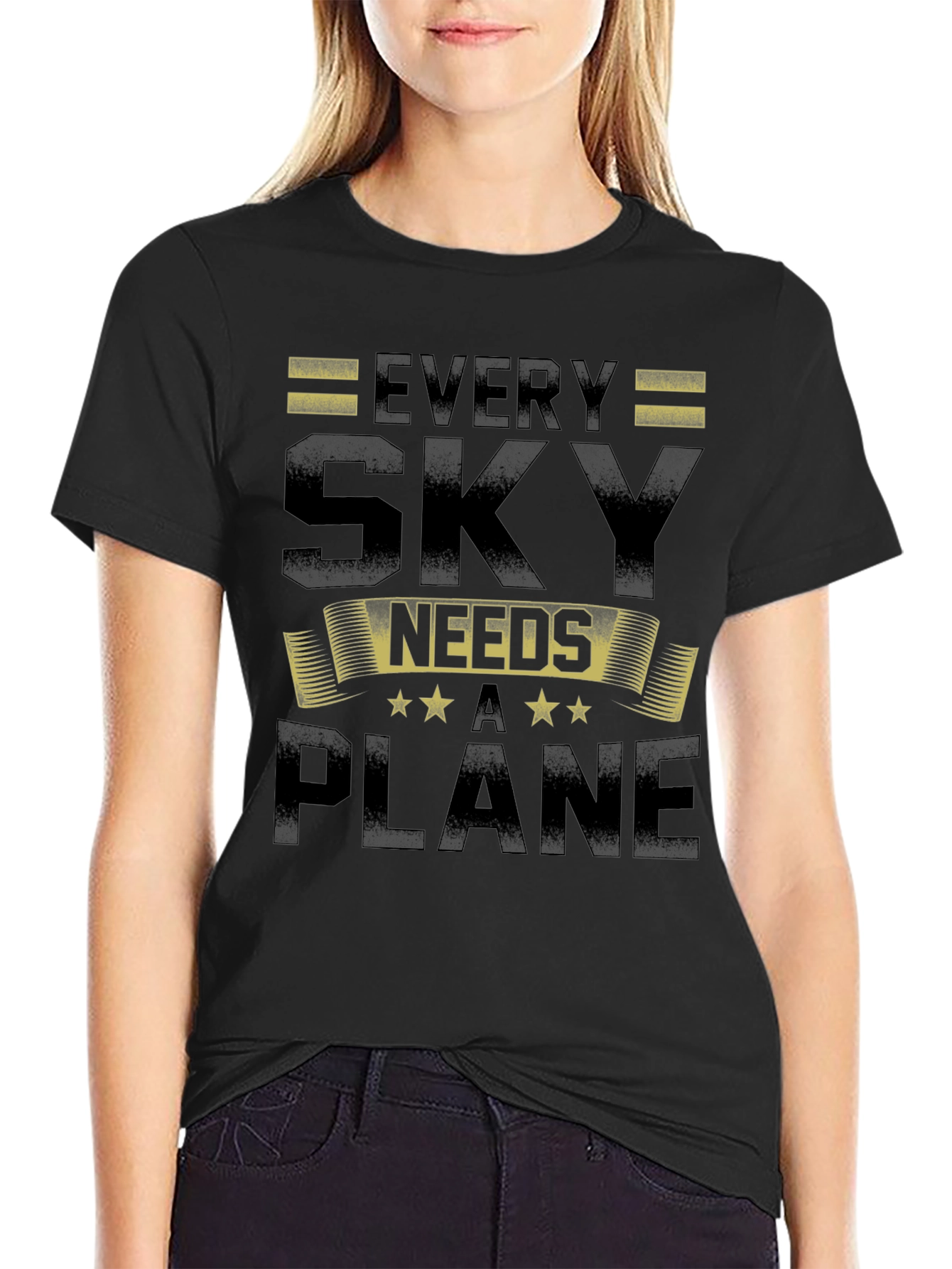 Every Sky Needs A Plane Graphic Tee